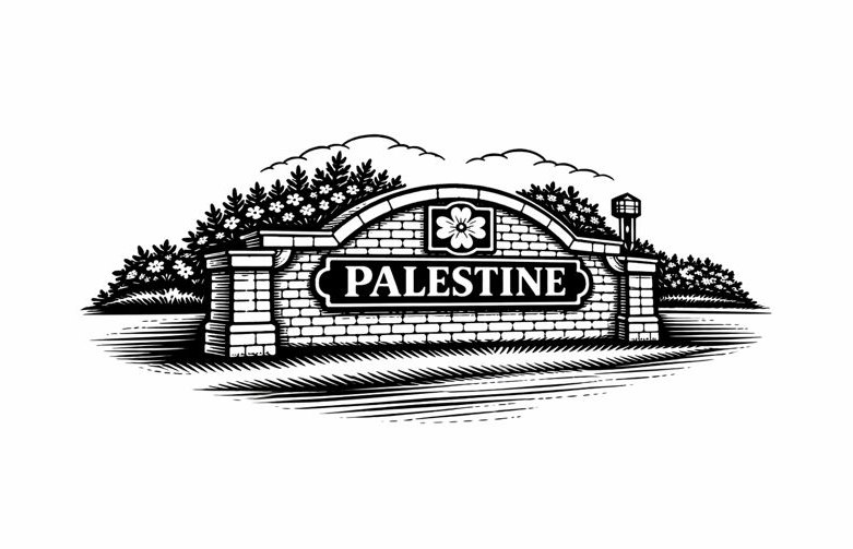 Palestine Tx sign