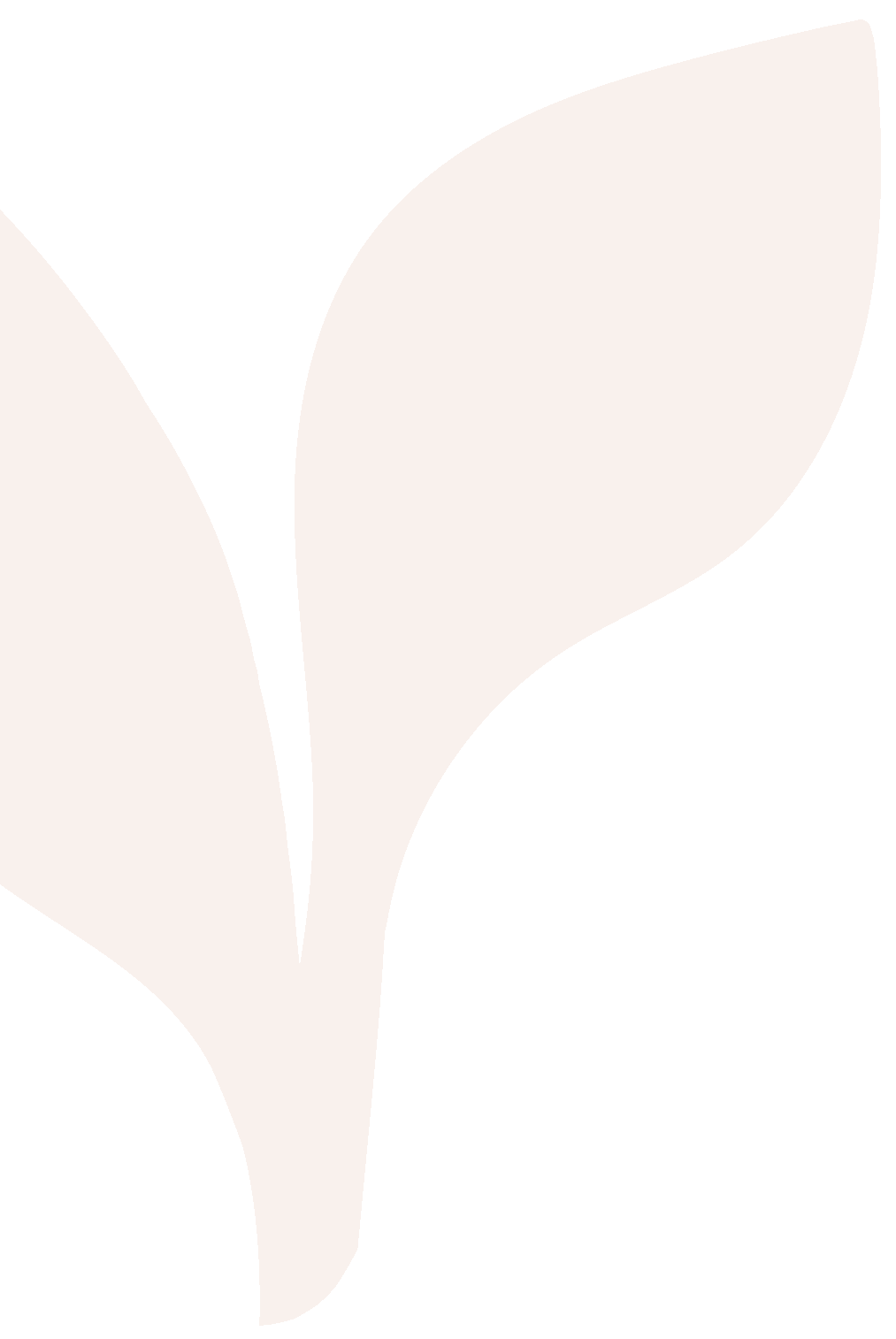 Abstract black and white floral pattern with large stylized leaves.