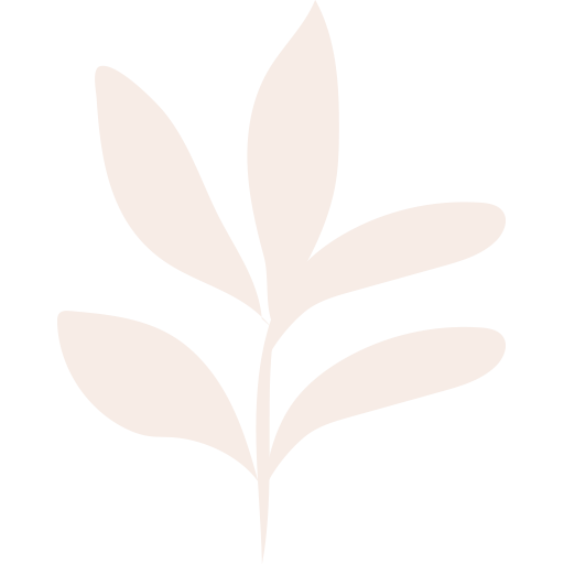 A white silhouette of a leafy plant on a black background.