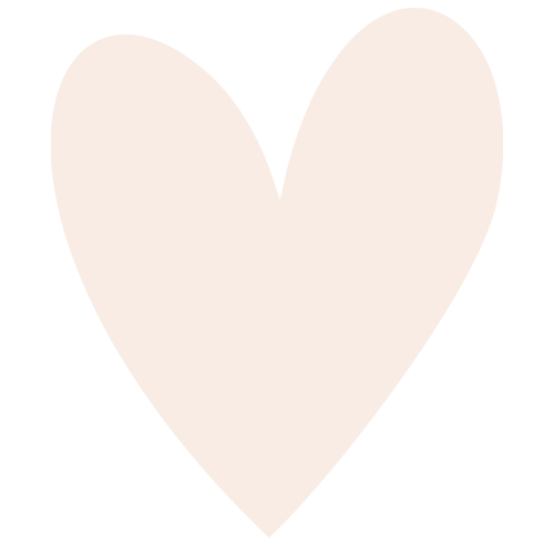 A large, white heart on a black background.