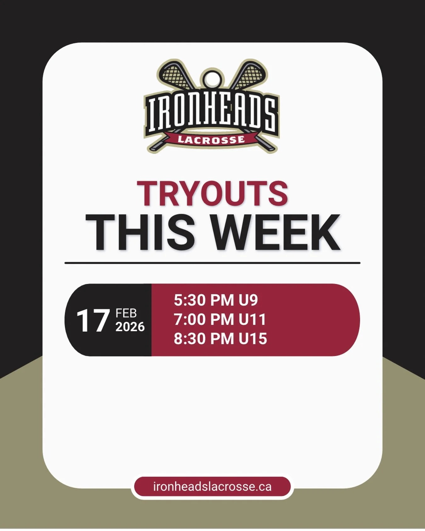 Hey U9s, U11s &amp; U15s! More tryouts this week, are you ready?

Meet you on the floor.