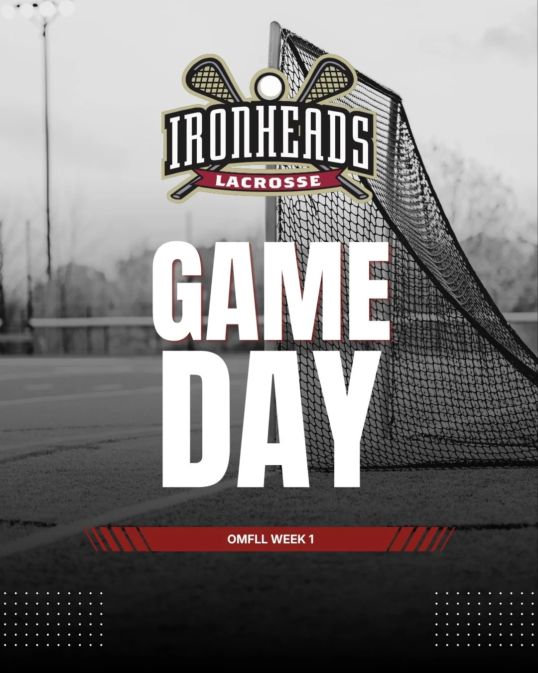 🥍Game Face On🥍

First week on the field as the Ironheads!

Get out there, give it your all, and remember your Rockmen Heart and Ironheads Grit!

Note: Please always refer to your team&rsquo;s schedule on Team Snap and game times may change.