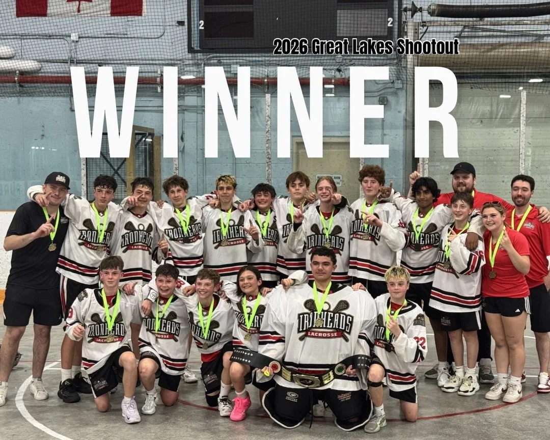 The U15-1 Ironheads are the Great Lakes Summer Shootout Champions after an absolute defensive masterpiece in London!

After grinding through the qualifiers (6-6 tie, followed by two big wins) and locking down a 4-1 semi-final victory, the boys saved 