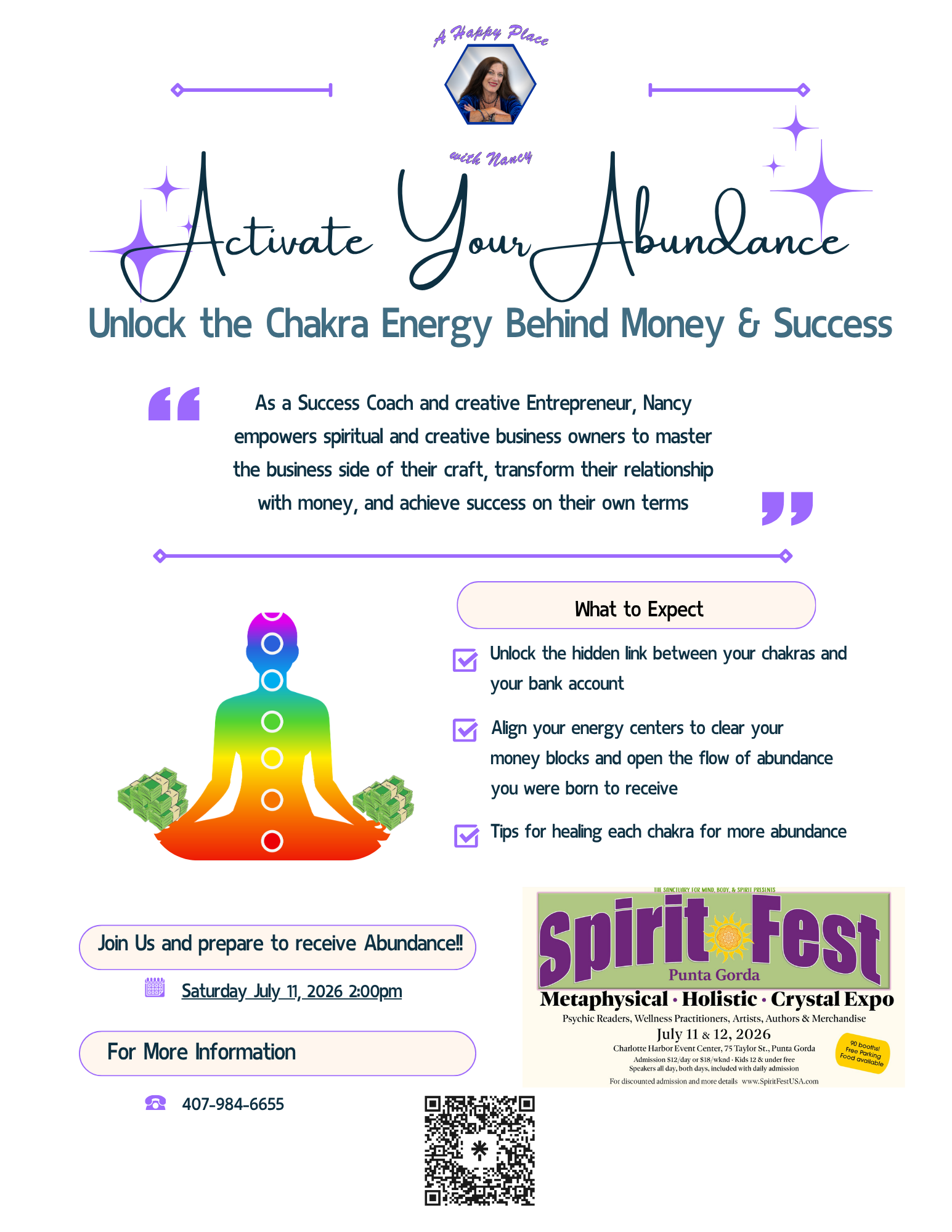 Activate Your Abundance: Unlock the Chakra Energy Behind Money & Success