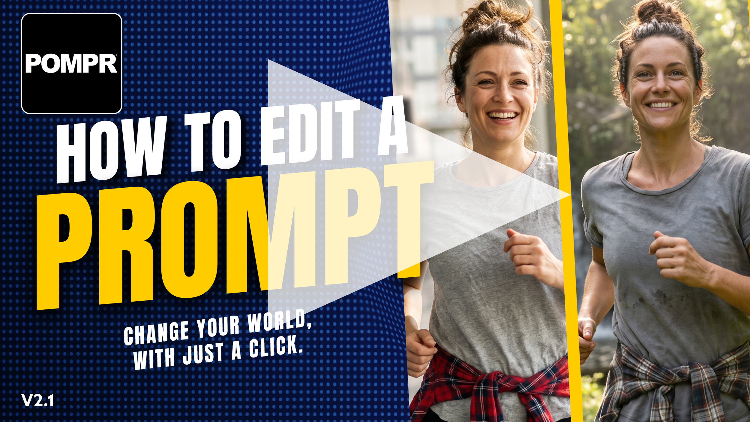 Editing an AI prompt shouldn't mean rewriting the whole thing from scratch.

In the newest POMPR walkthrough, I show how V2.1 handles edits: swap a scene, swap a character, dial in mood and intensity on the Action Matrix — all in a couple of clicks, 