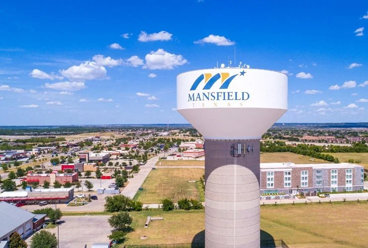 Mansfield TX water Tower