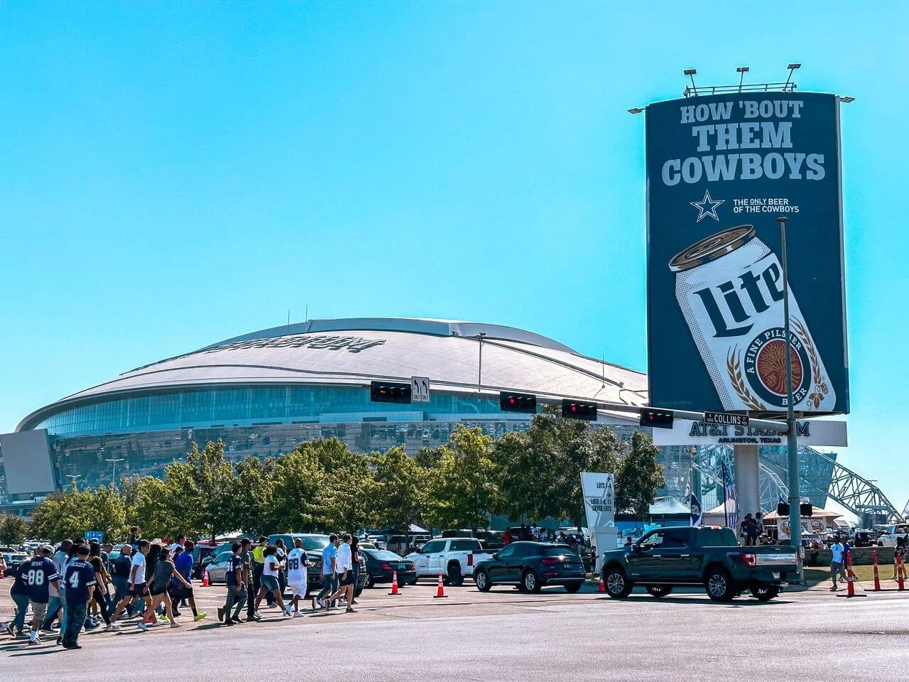 Cowboys stadium in Arlington Texas