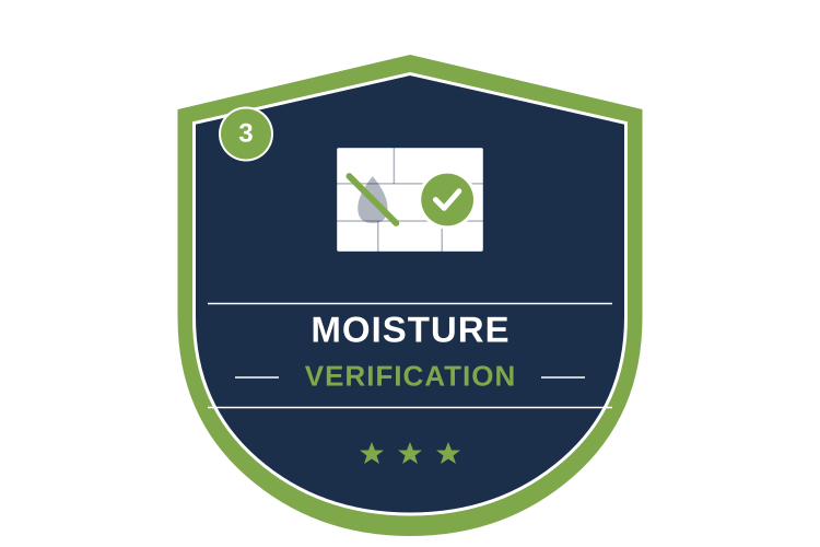 Moisture Verification