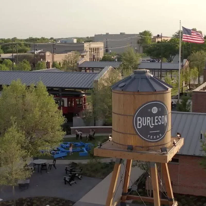 burleson water tower