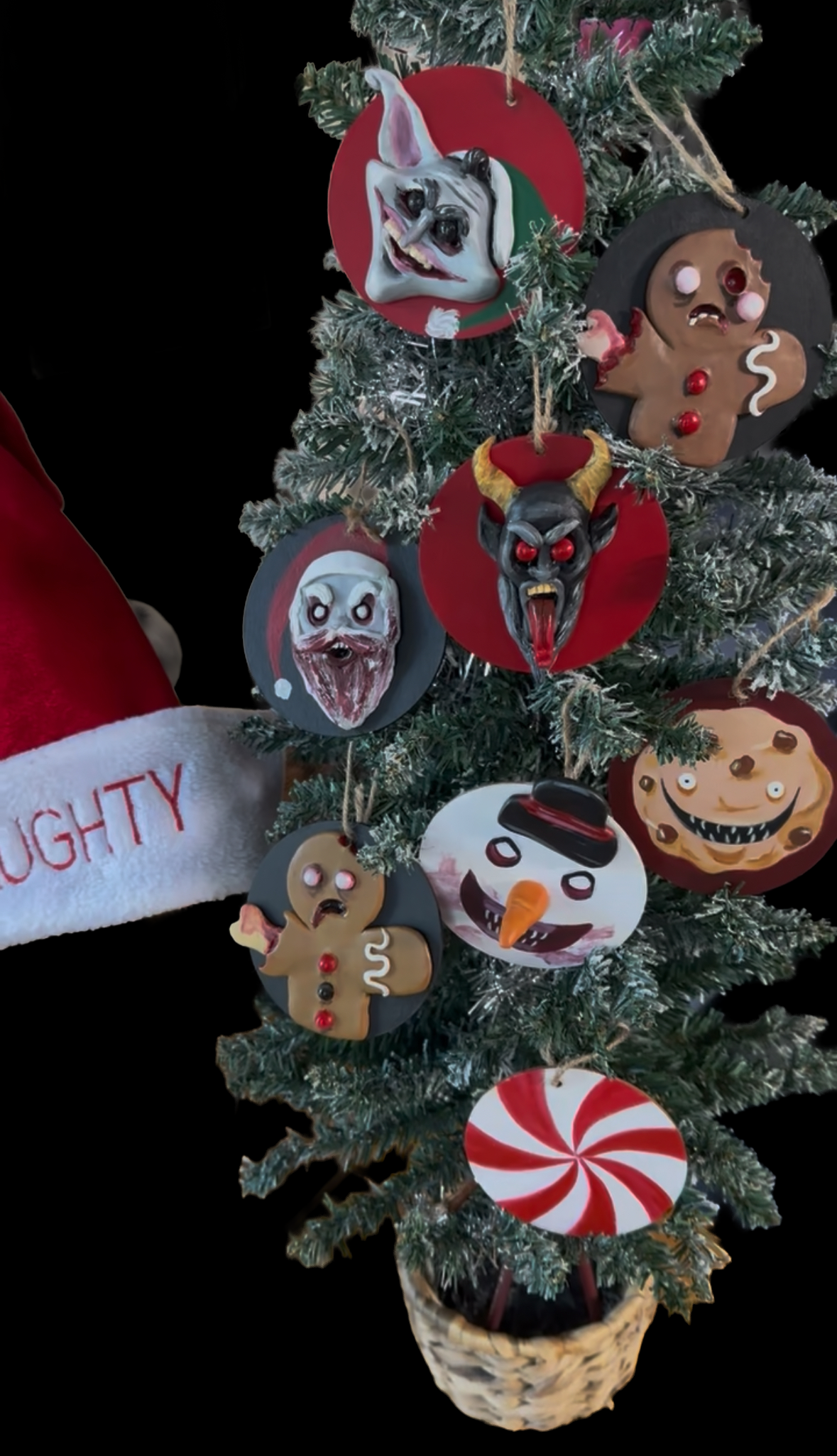 Spooky Christmas Ornaments