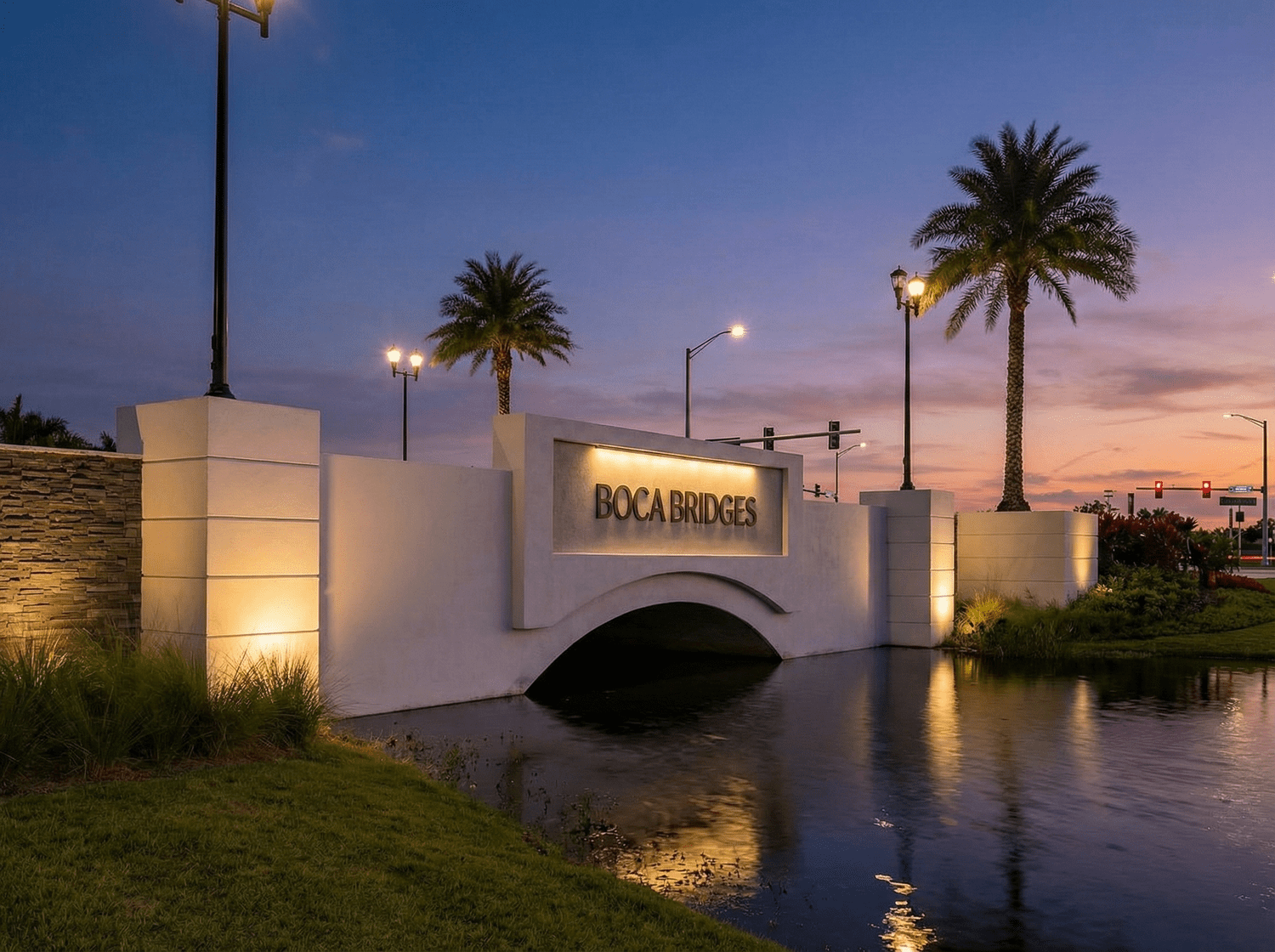Boca Bridges community in Boca Raton