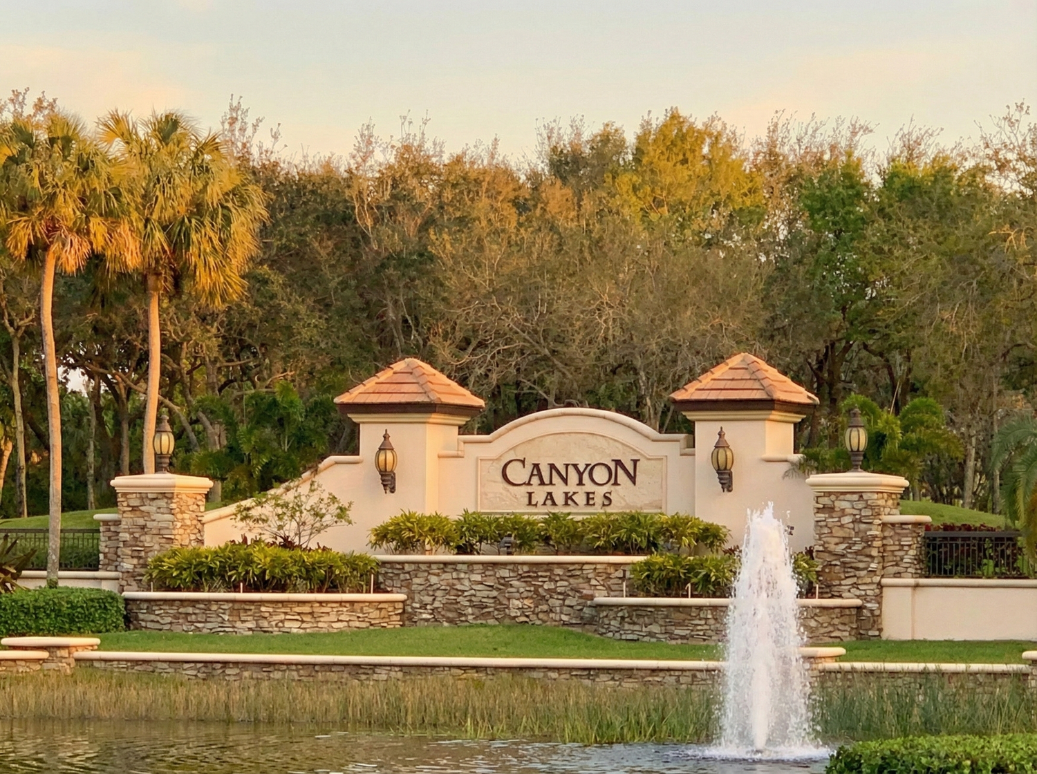 Canyon community amenities in Boynton Beach