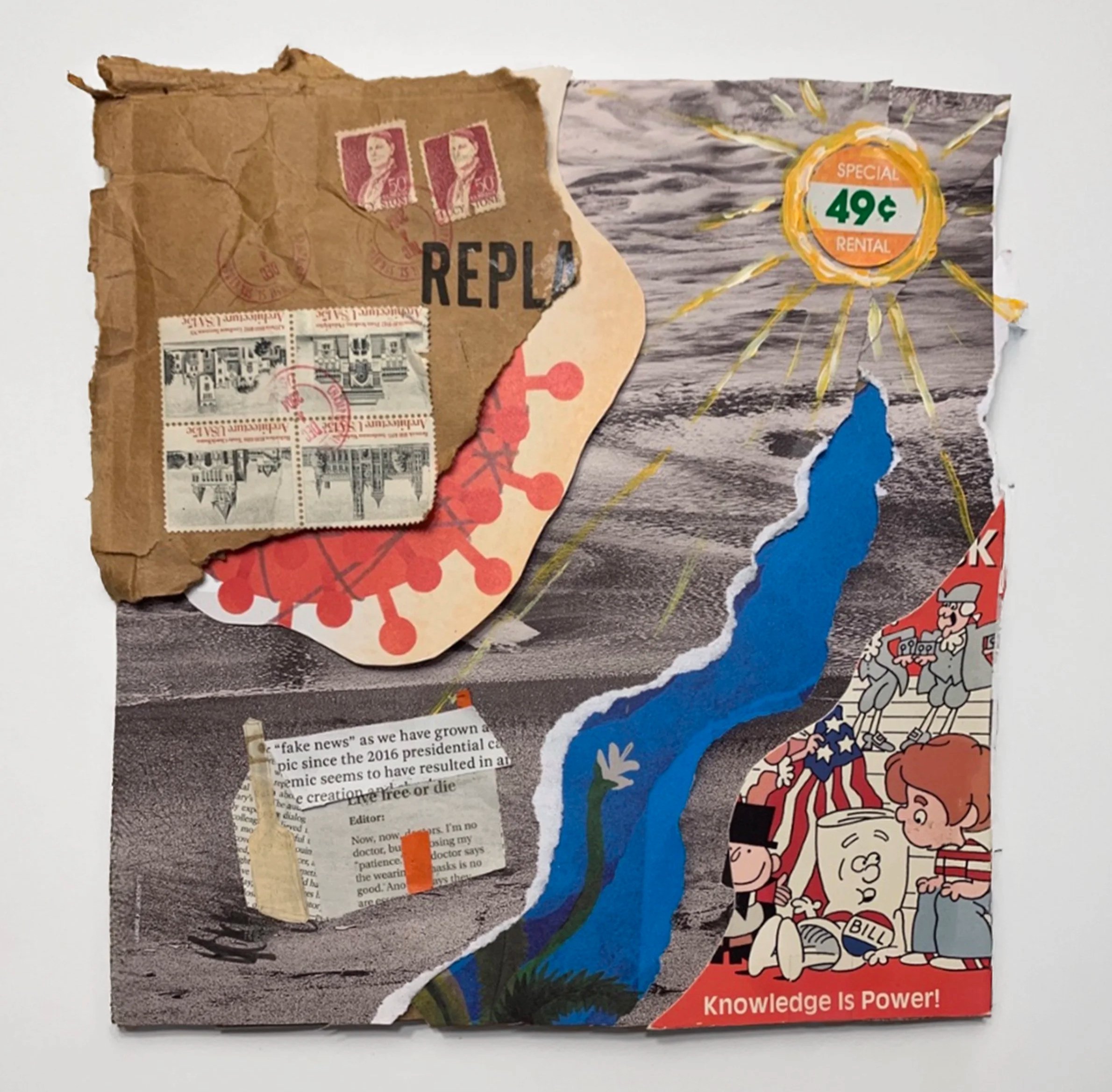 Lockdown, Mixed-media, 2020