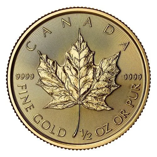 2025 1/2 Oz Canadian Maple Gold Coin