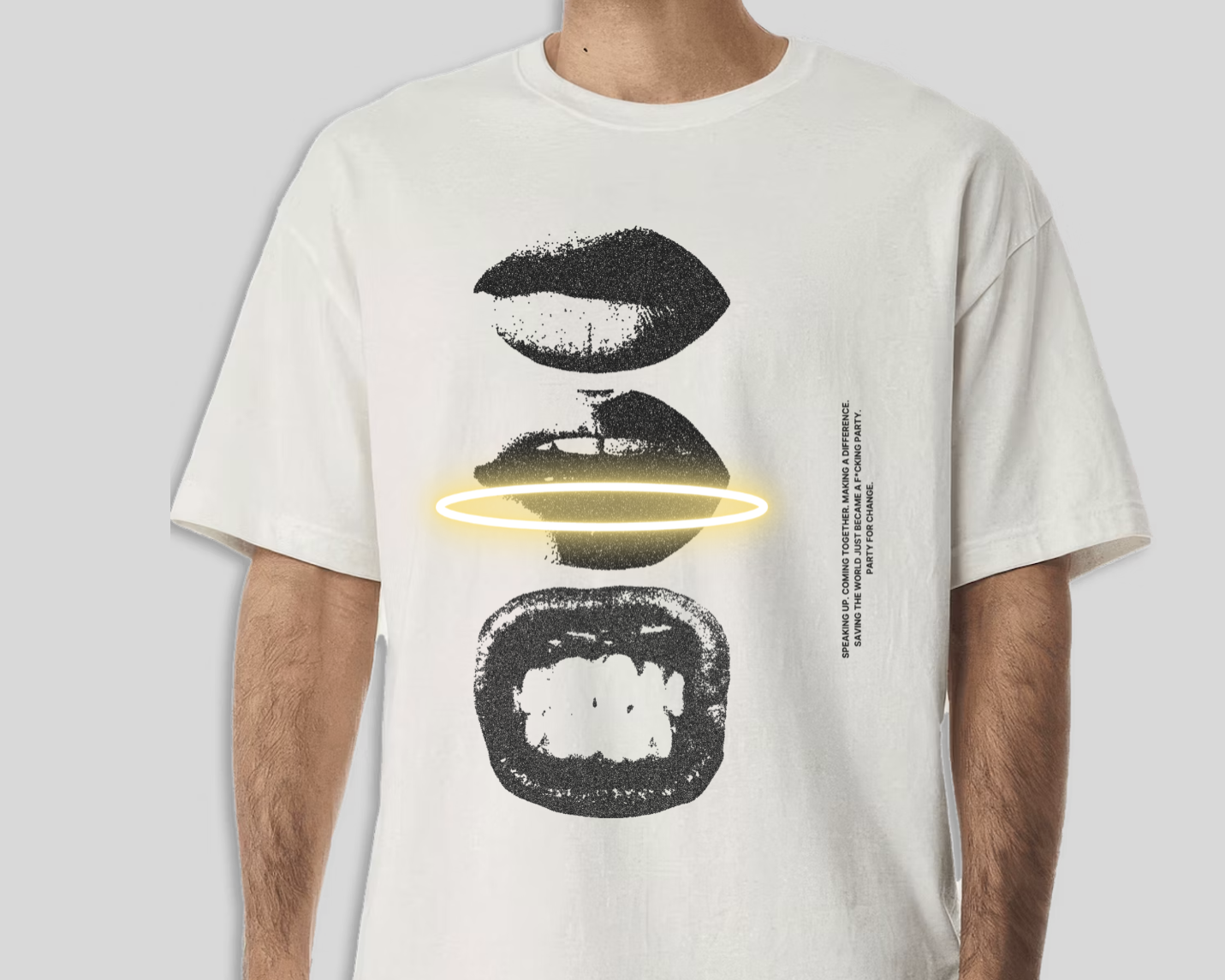 White Party For Change T-Shirt