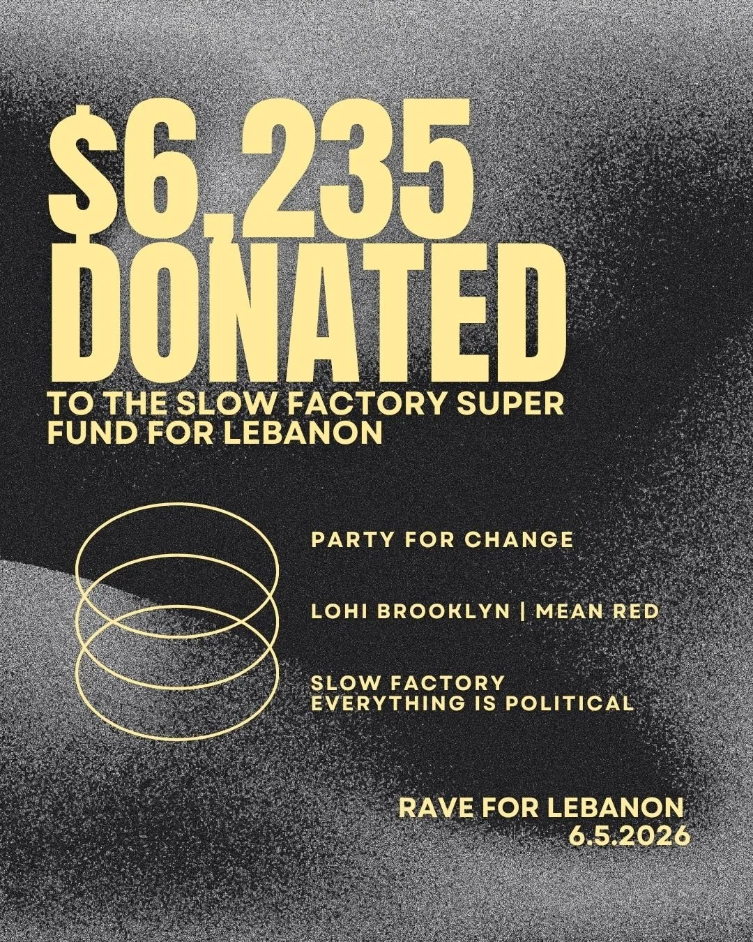 Rave For Lebanon