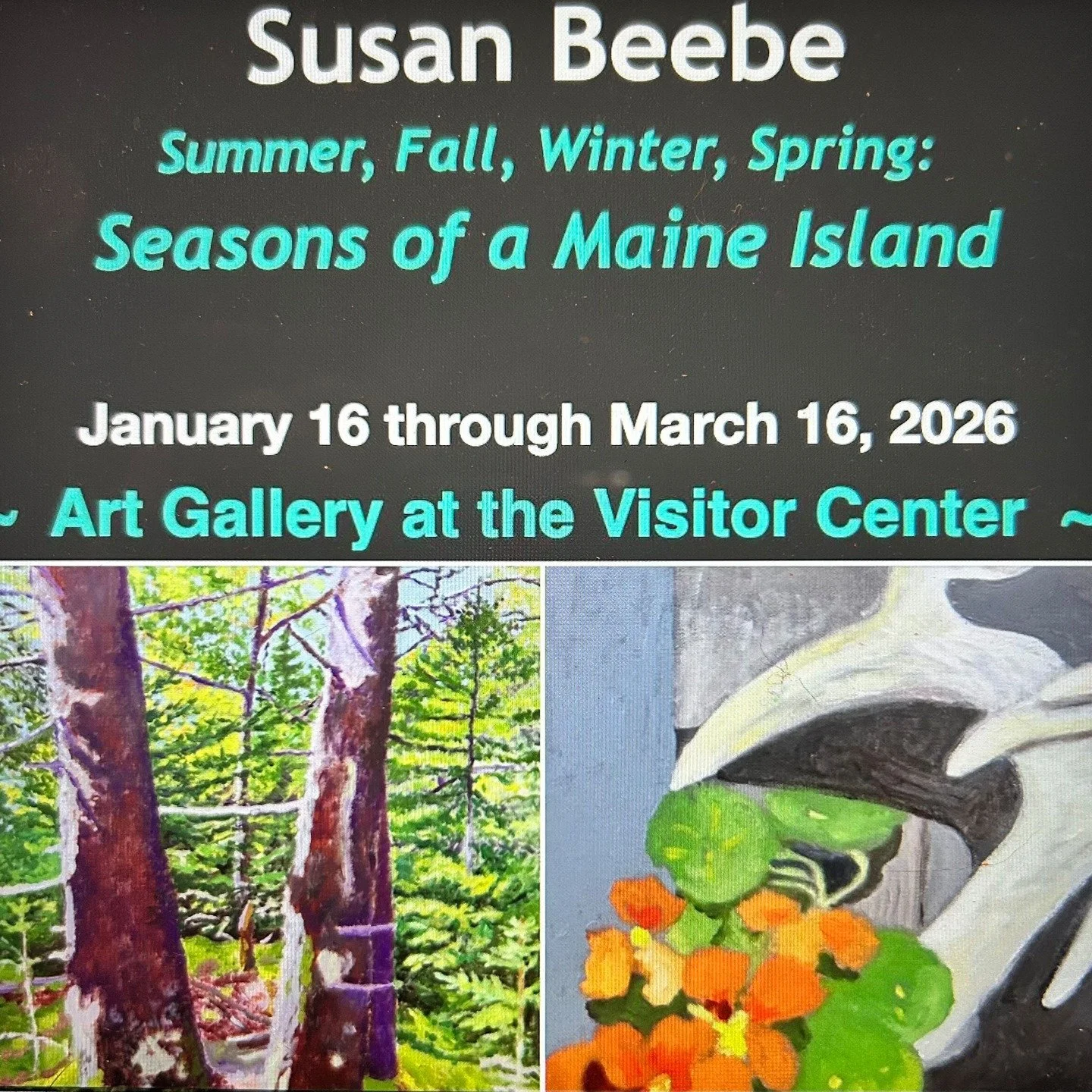 Art opening this Friday, Jan. 16, 4 pm to 6 pm