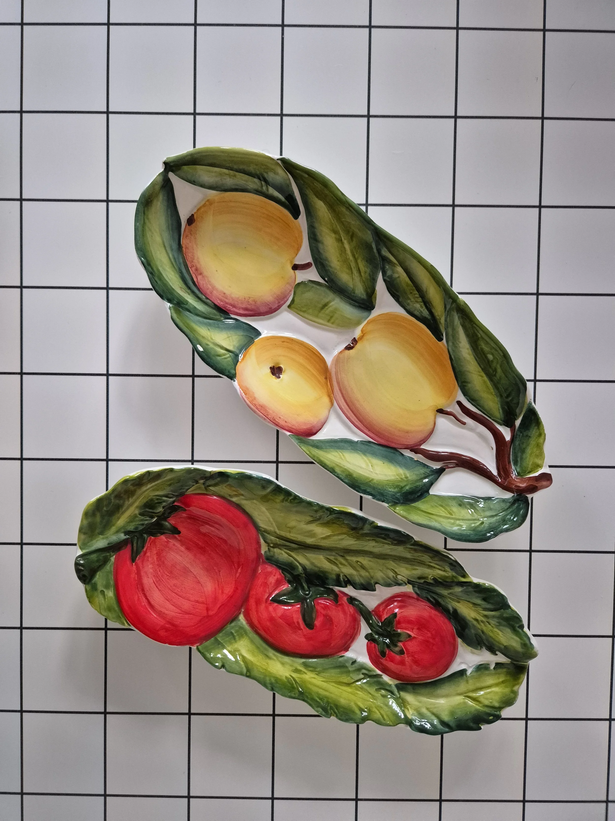 Сет тарілок Томати та Яблука