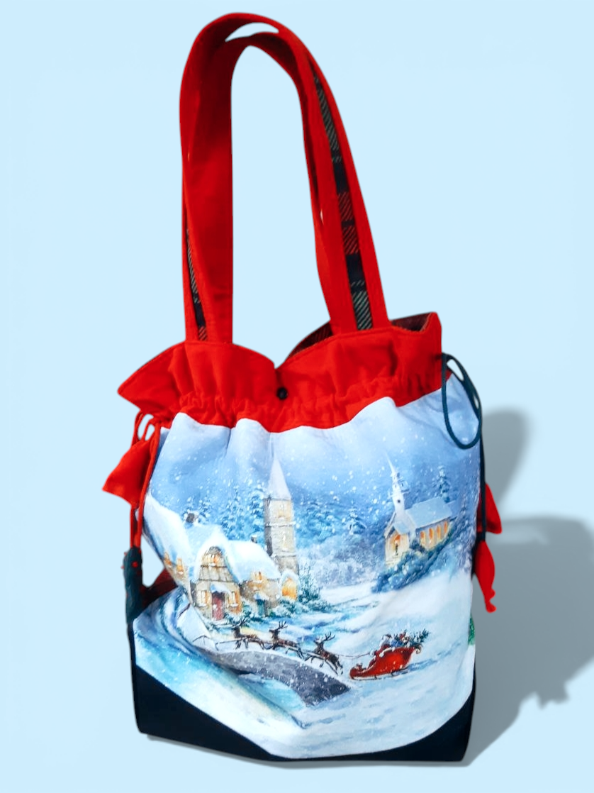 Санта й сніговик