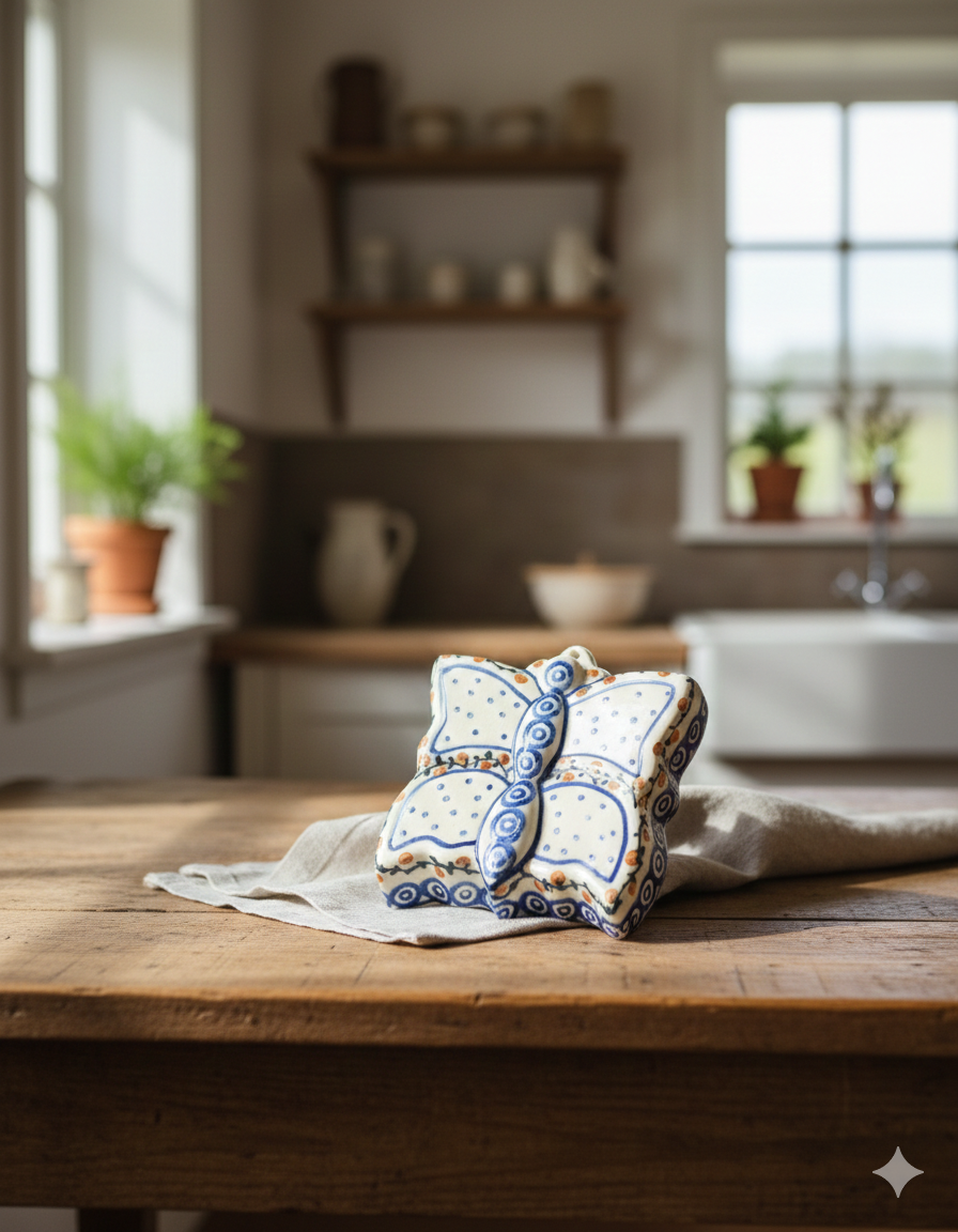 Метелик Синій контур