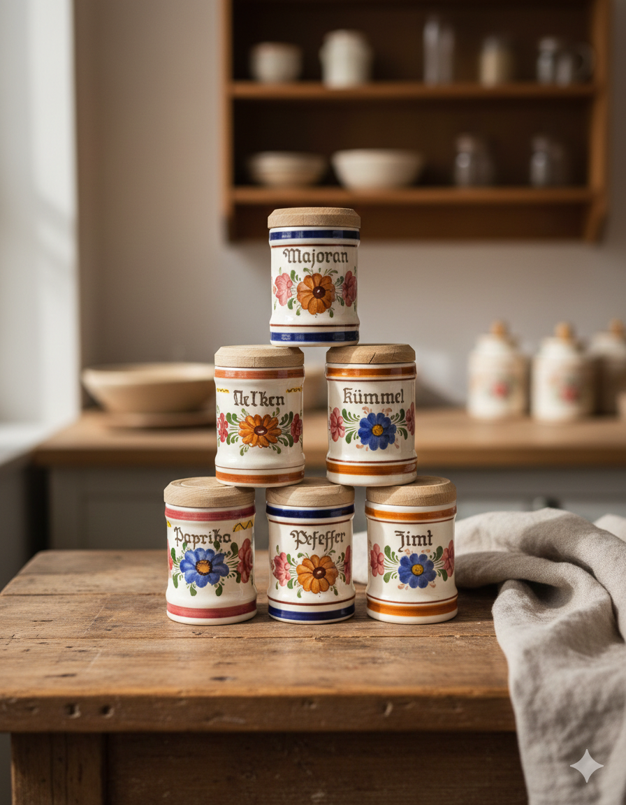 Сет баночок для спецій Вишневий сад