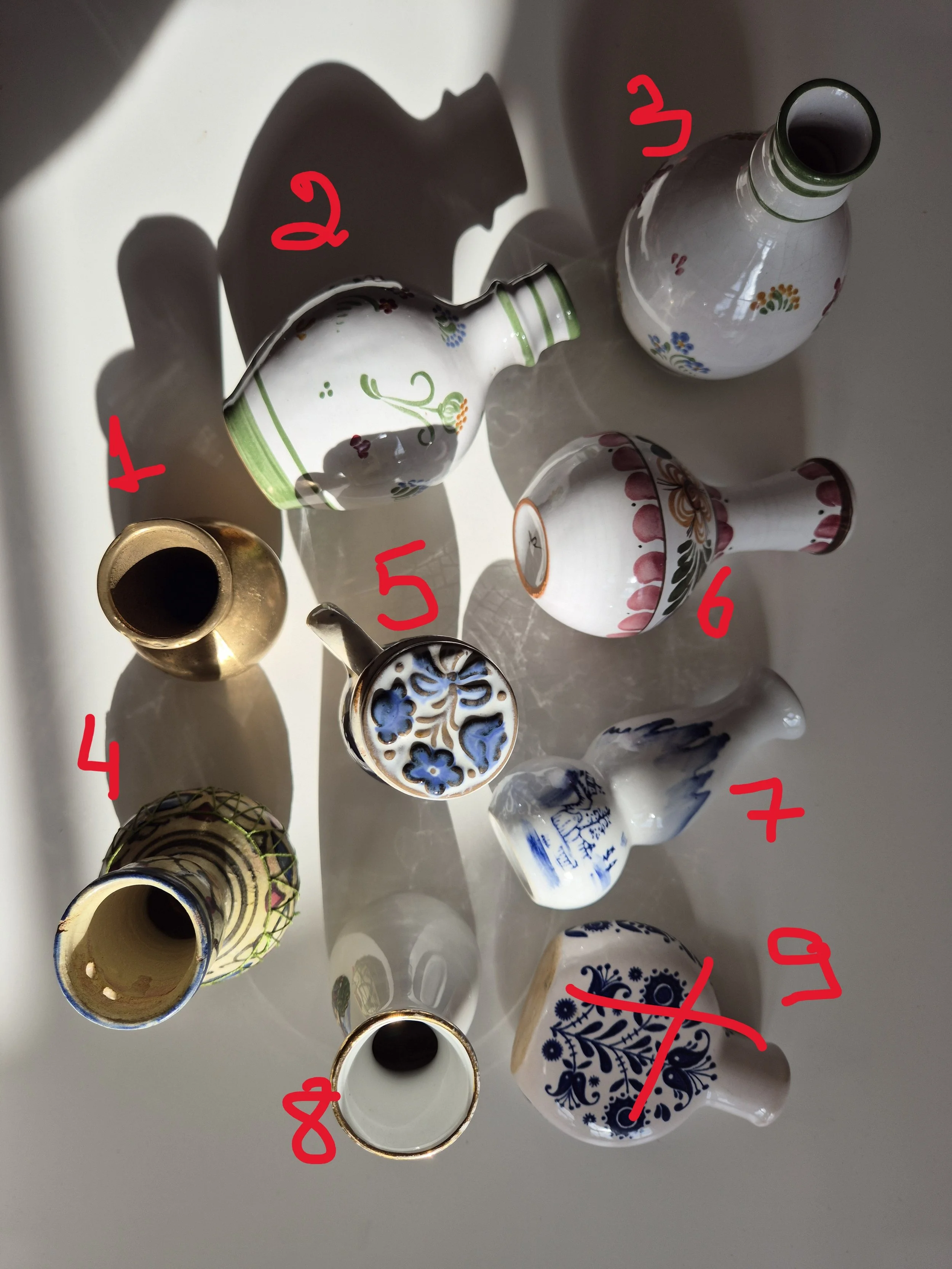 Сет вазочок Коло хати