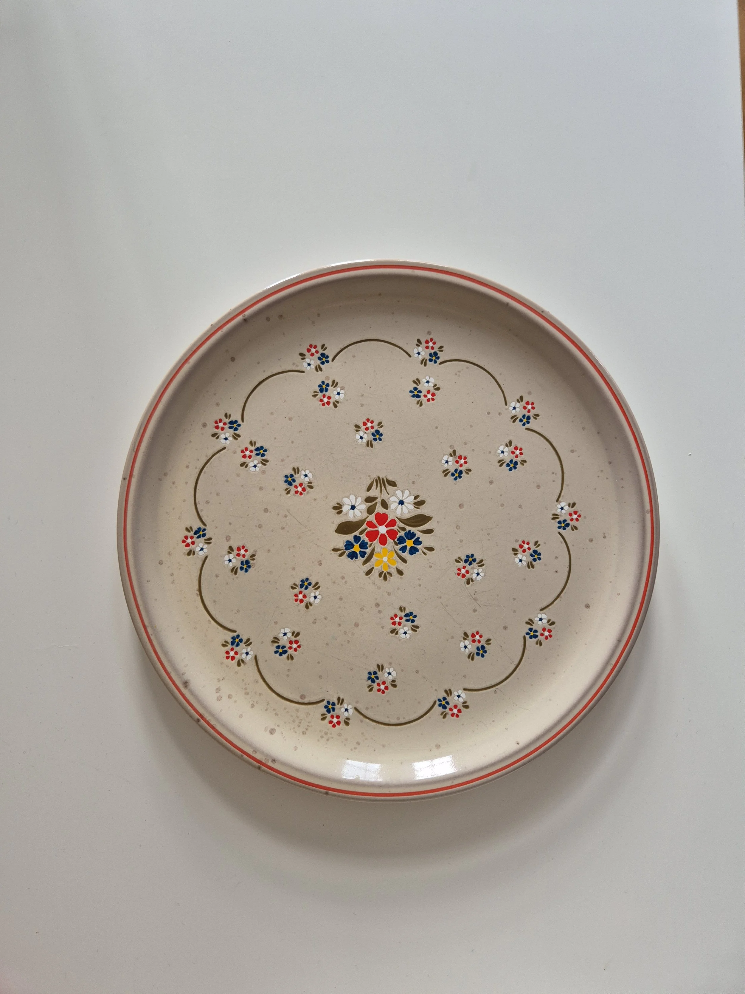 Сет тарілок Кошик квітів