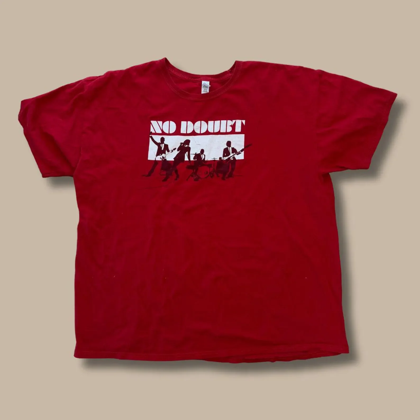 Vintage No Doubt 2009 Summer Tour T-Shirt | Red Band Tee, Size 2XL