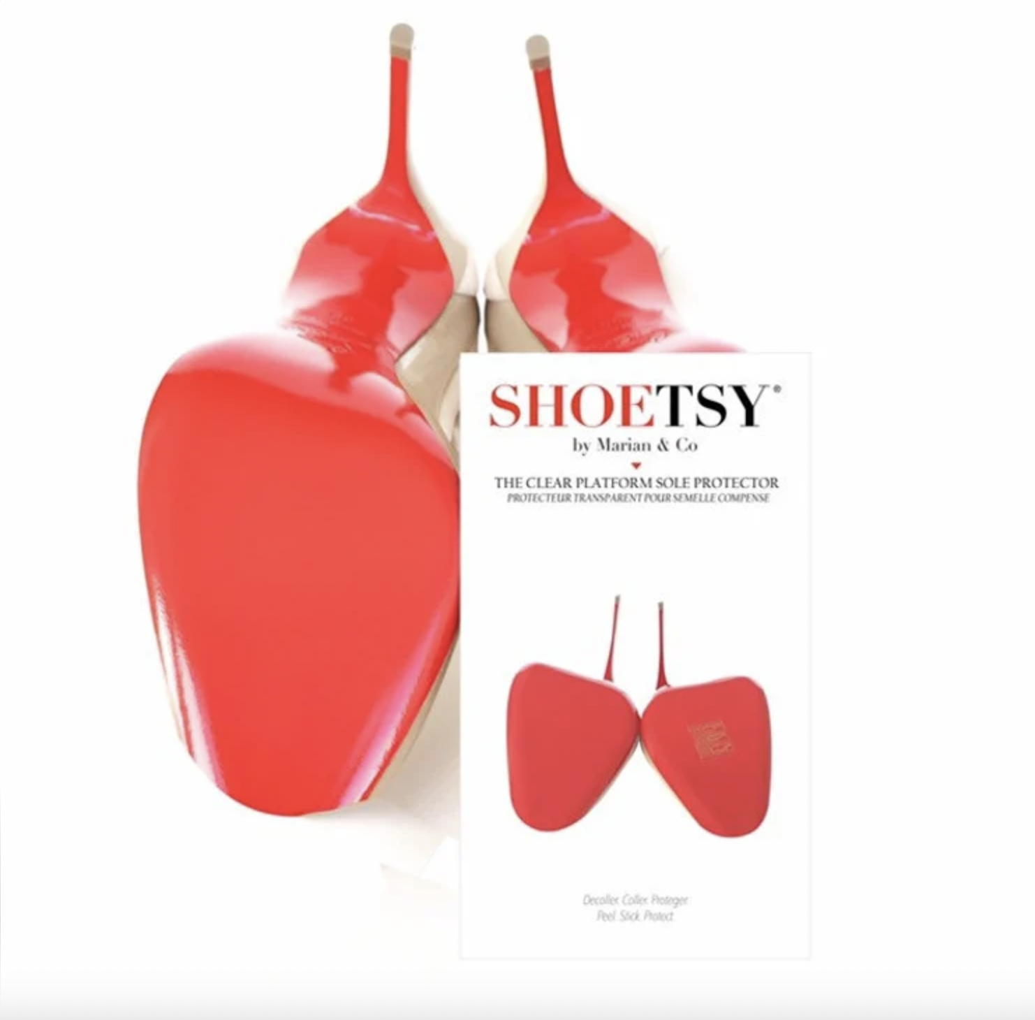 Clear Platform Sole Protector