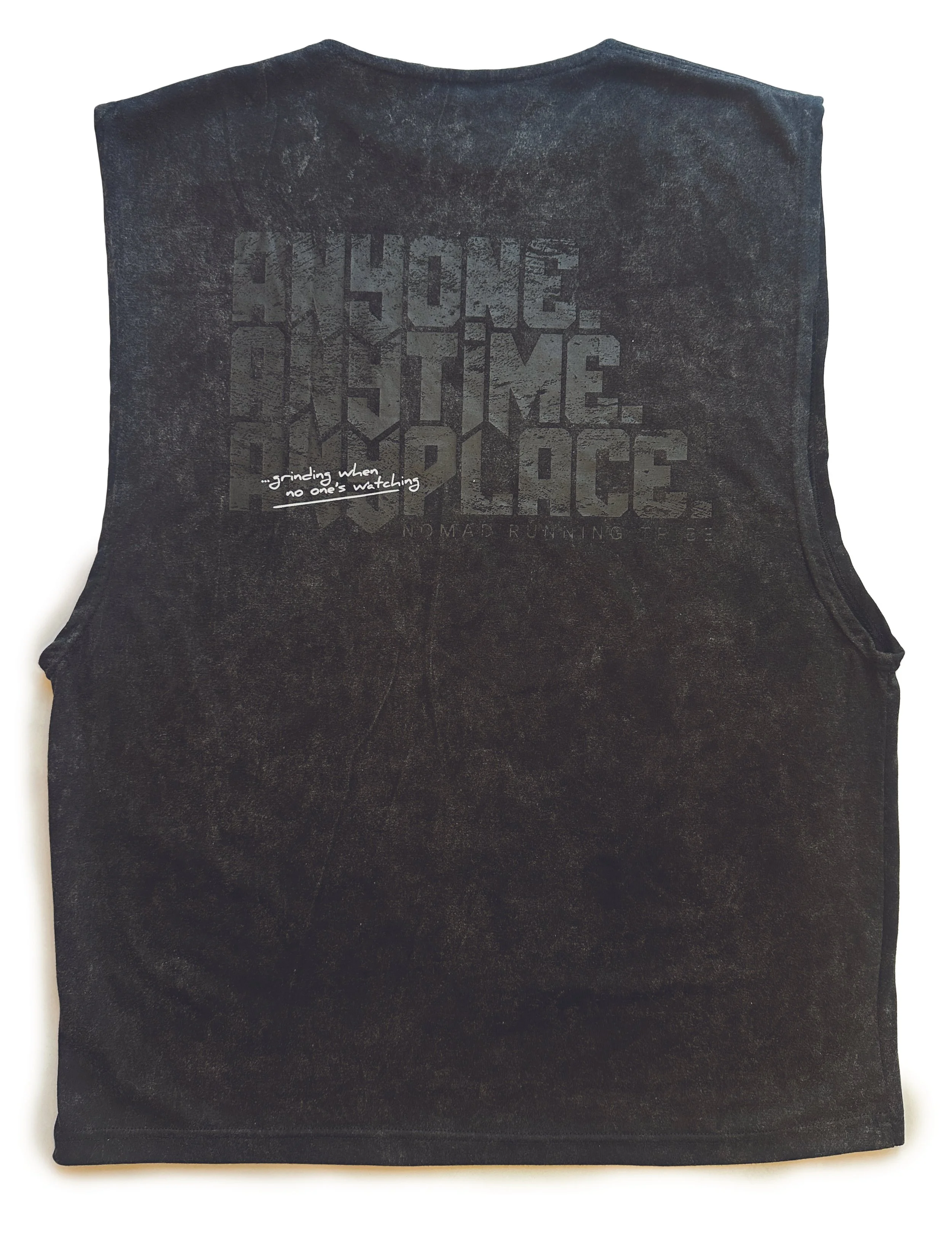 Men's Anyone Anytime Gym Cut Off Tee