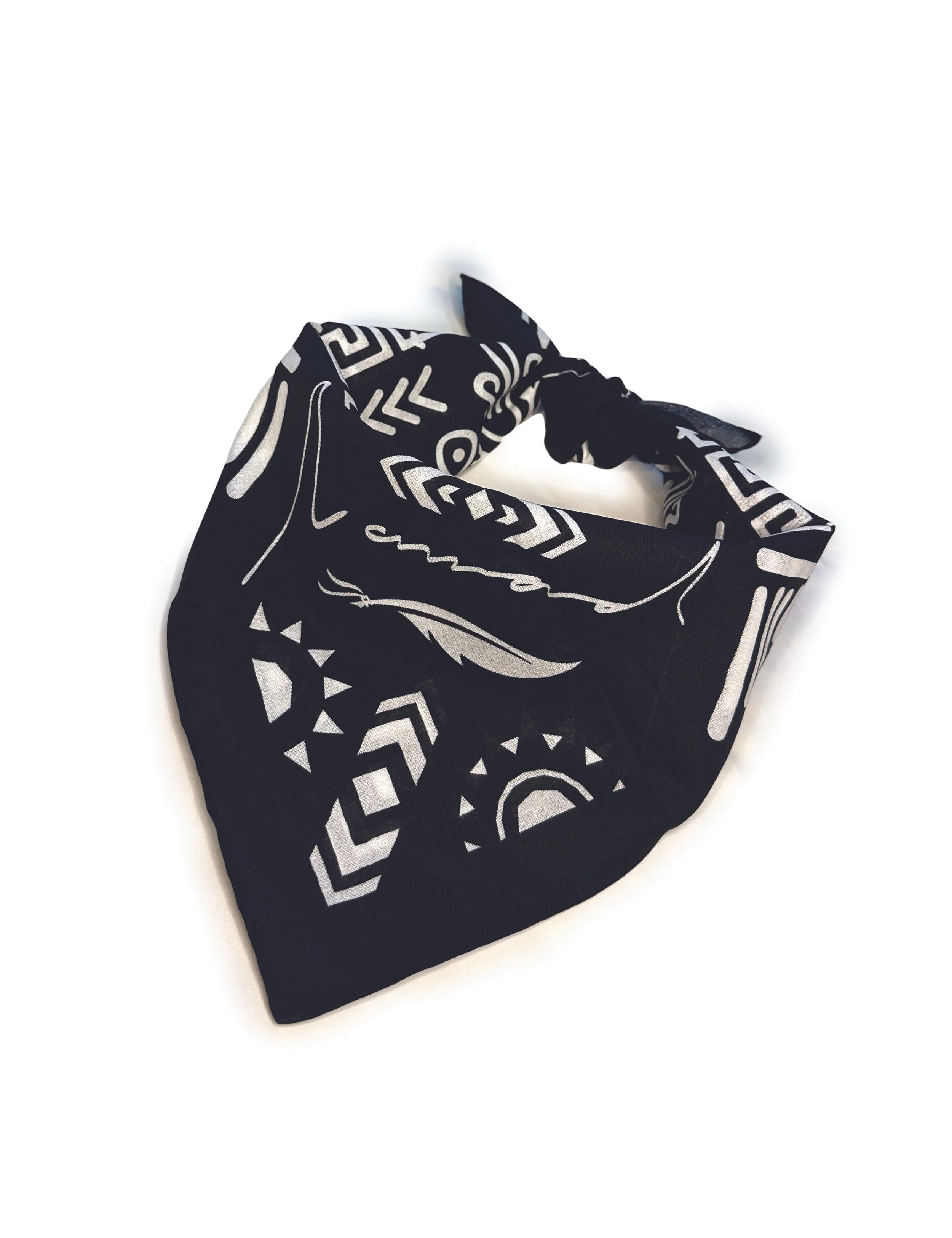 Tribe Bandana - wrapped angle view - Nomad Running Tribe
