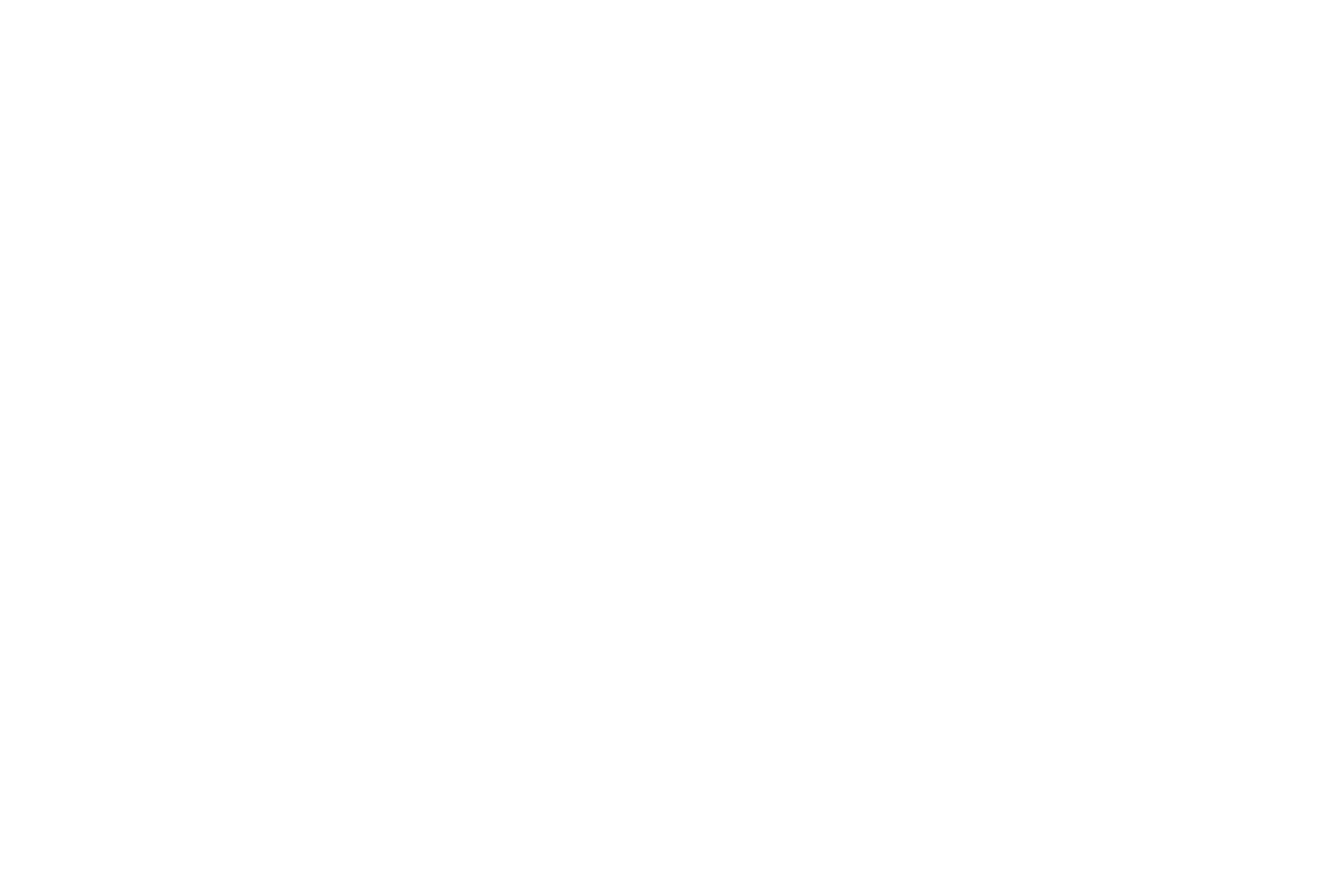 Simple white feather illustration on a black background.
