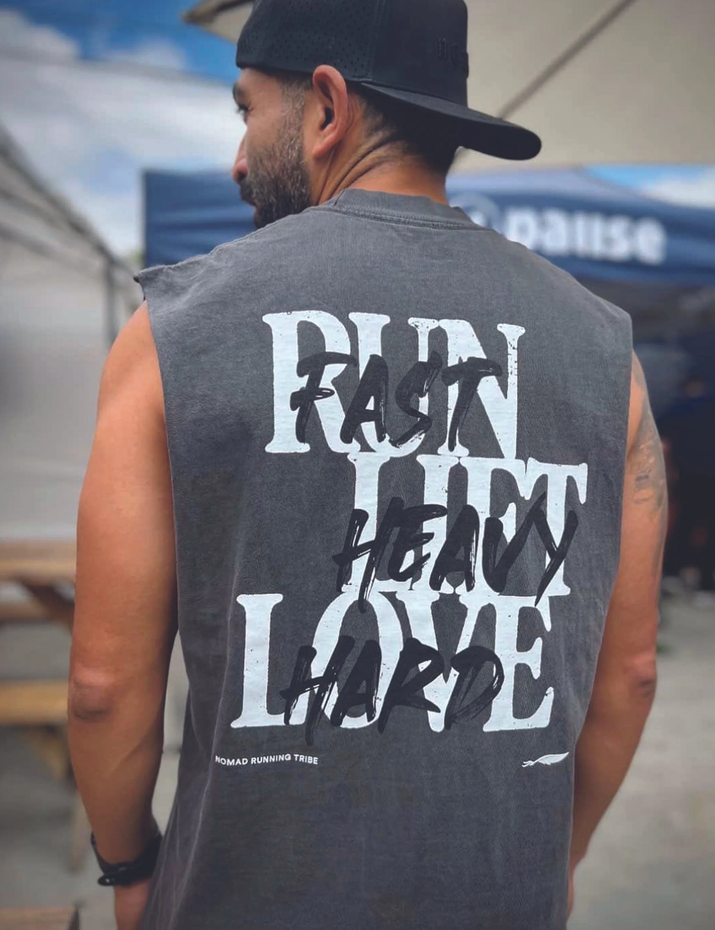 The Mantra Men's Cutoff T