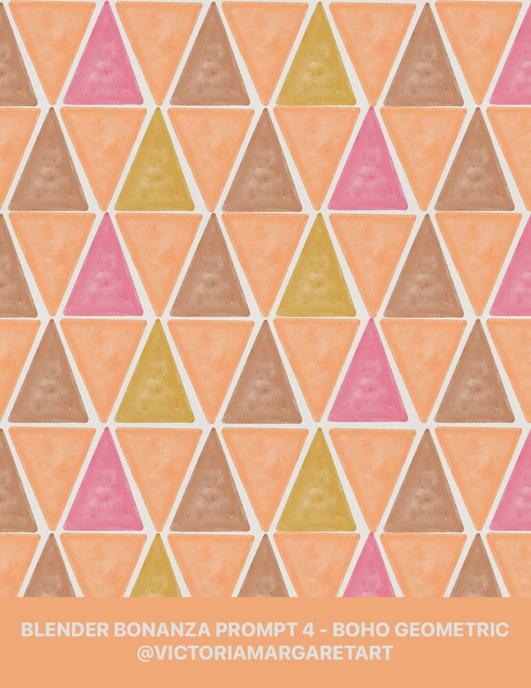 #blenderbonanza26 prompt 4 - textural boho geometric! I&rsquo;ve loved seeing what everyone else has been making!
#bohogeometric #wallpaperandfabric #surfacepatterndesign #trianglesandhexagons