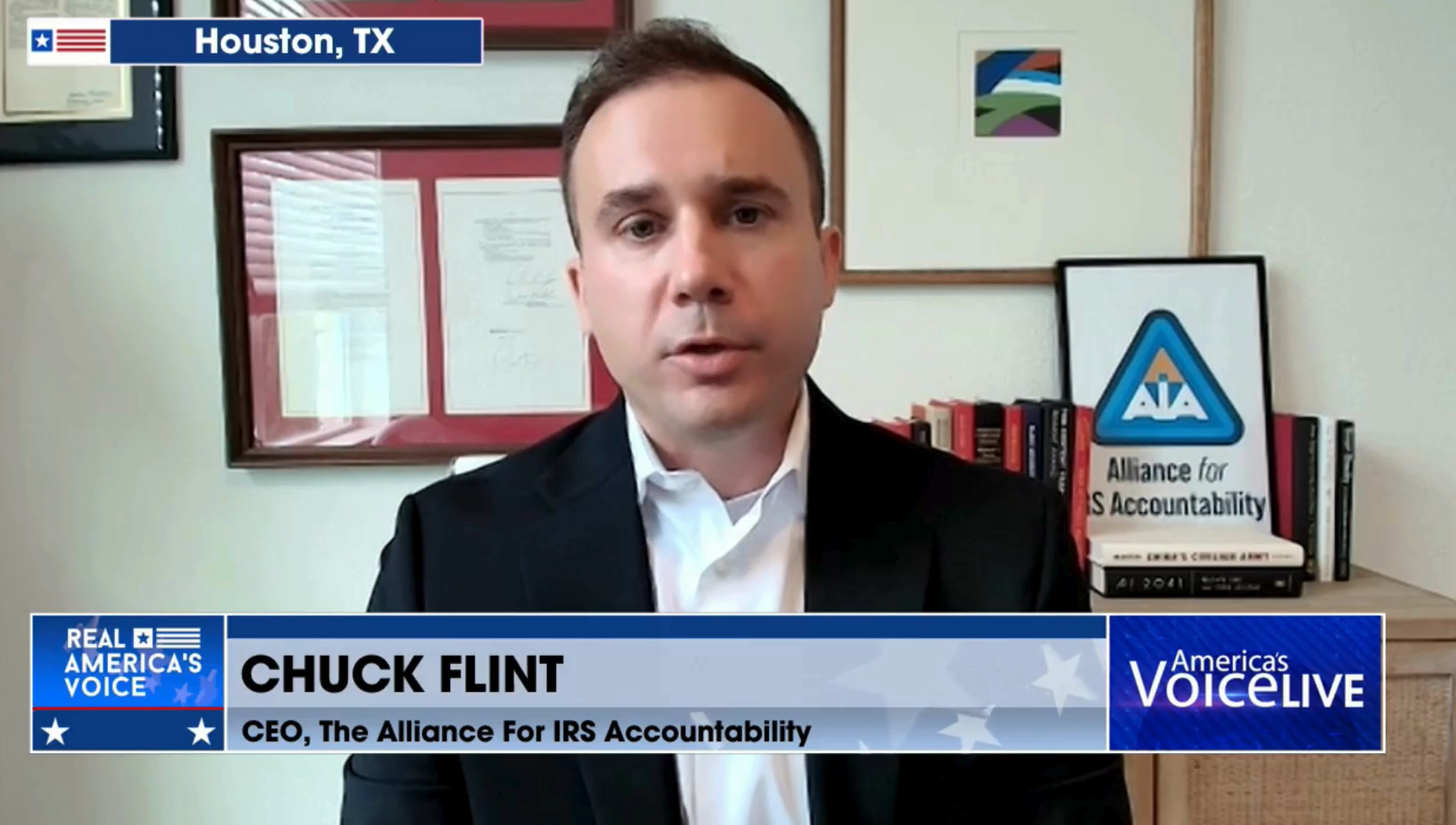 Video: AIA’s Chuck Flint on Real America’s Voice