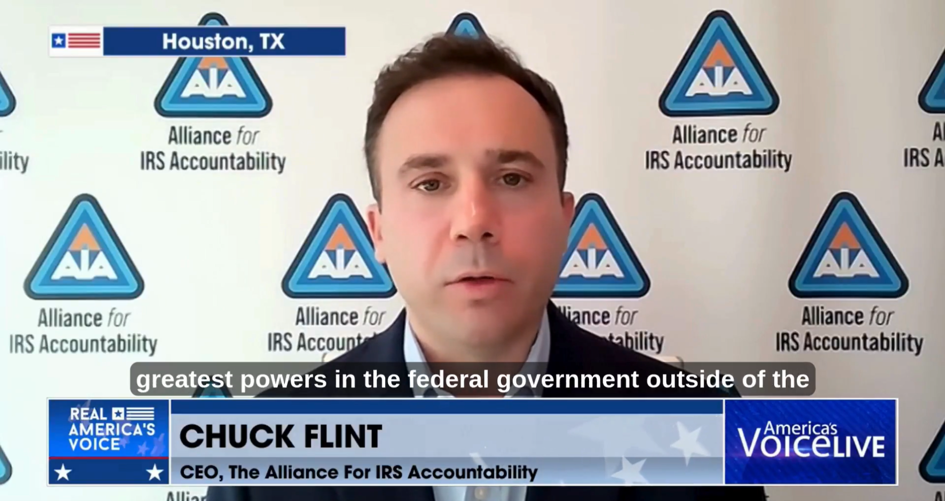 video: aia’s chuck flint Joins Steve Gruber with Real America’s Voice