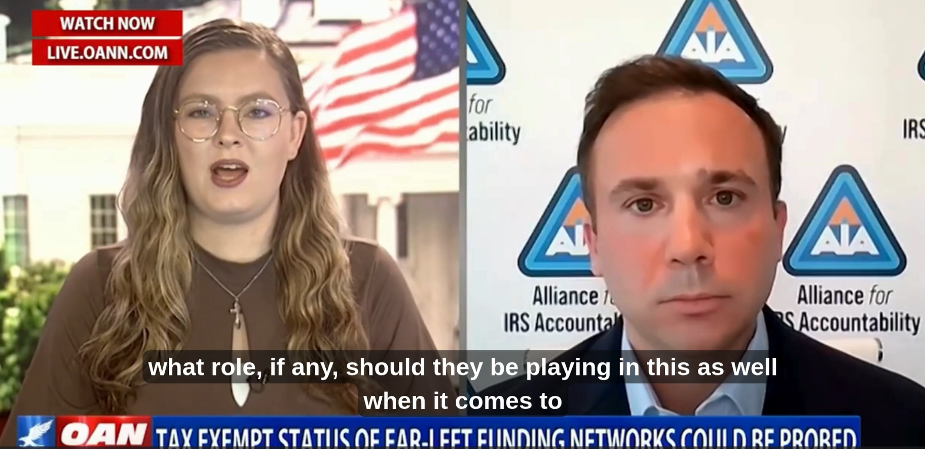 video: aia’s chuck flint Joins One America News Network