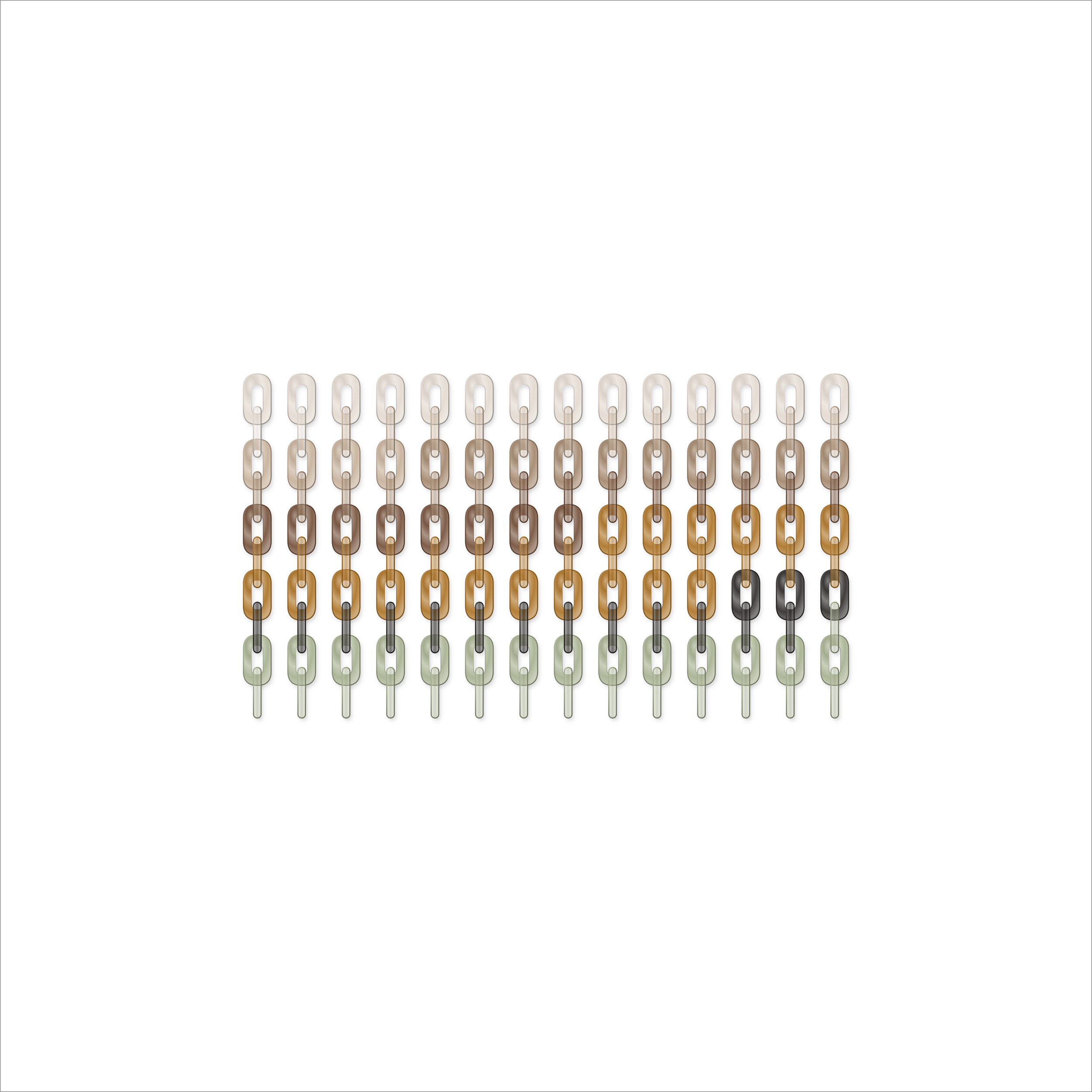 ColorPOP! Wall Art - 140 Link Panel (14 Columns x 10 Rows)