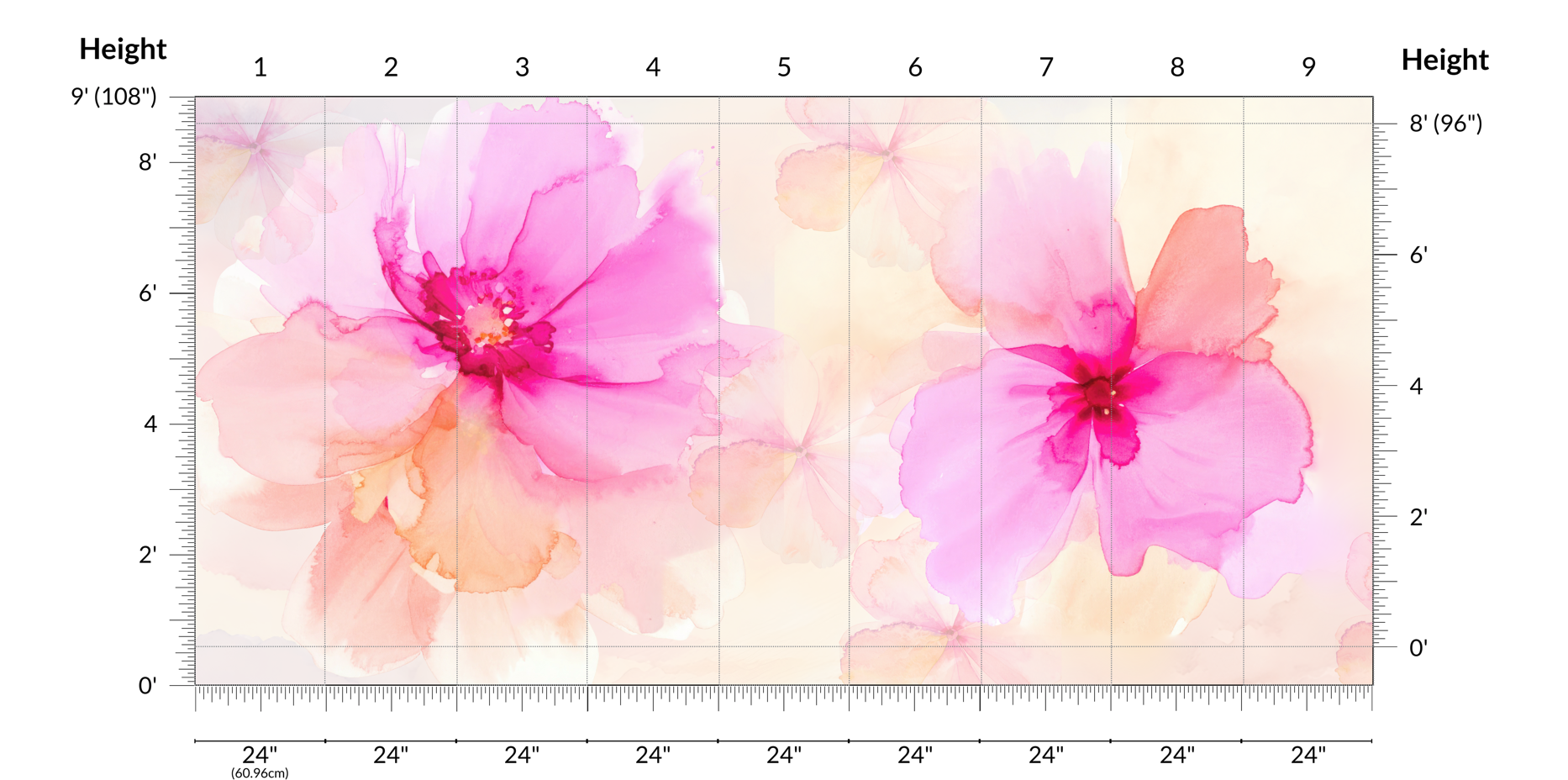 Tropical Flowers Mural Diagram.png