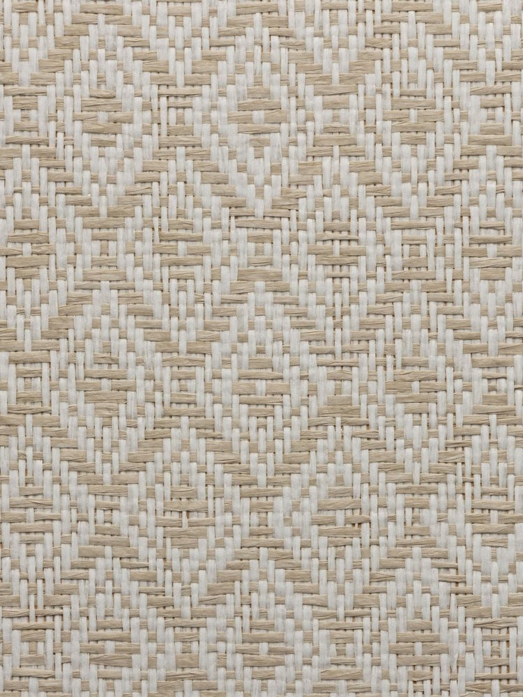 Diamond Weave in Natural & Ivory
