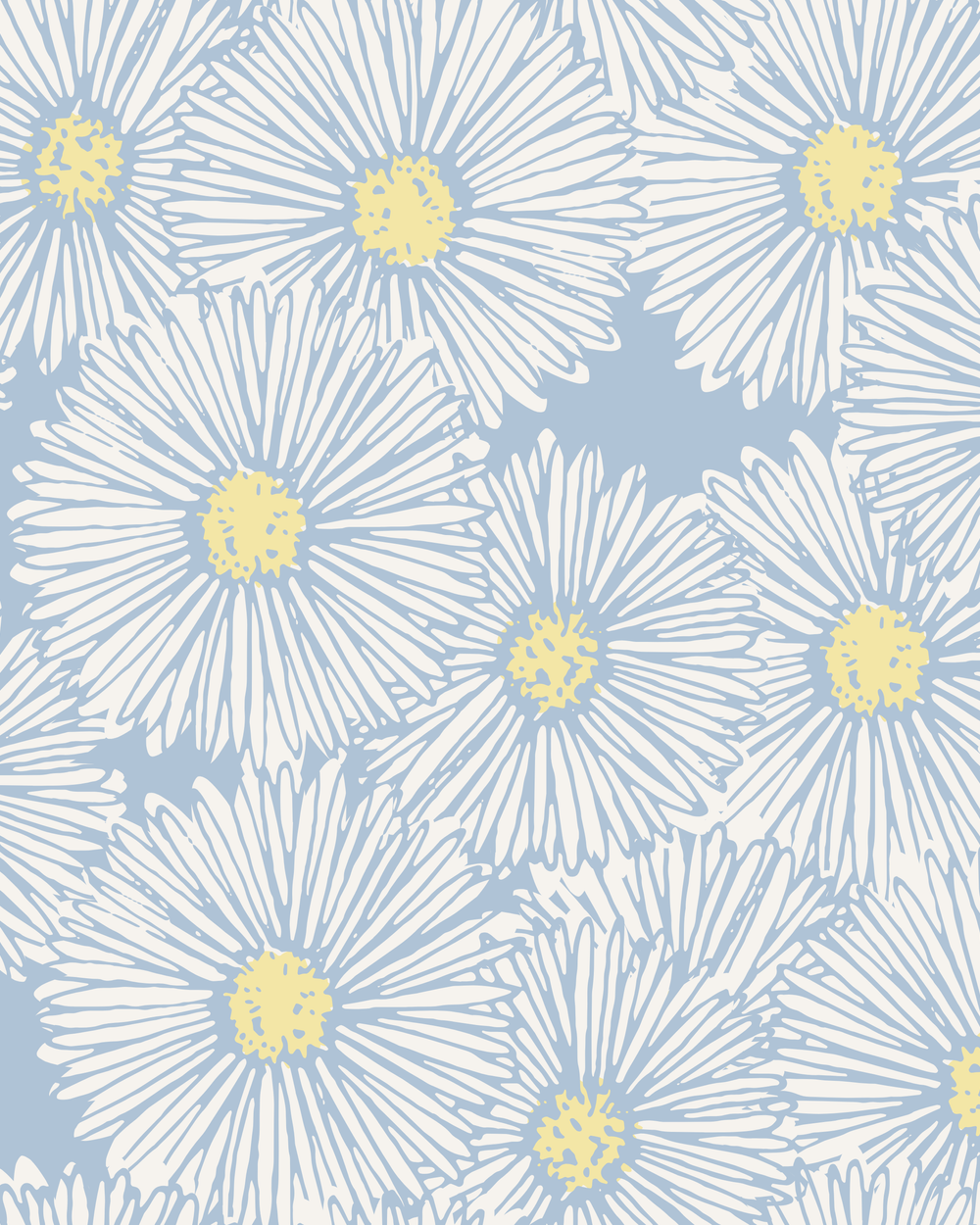 Daisy Bell in Cornflower