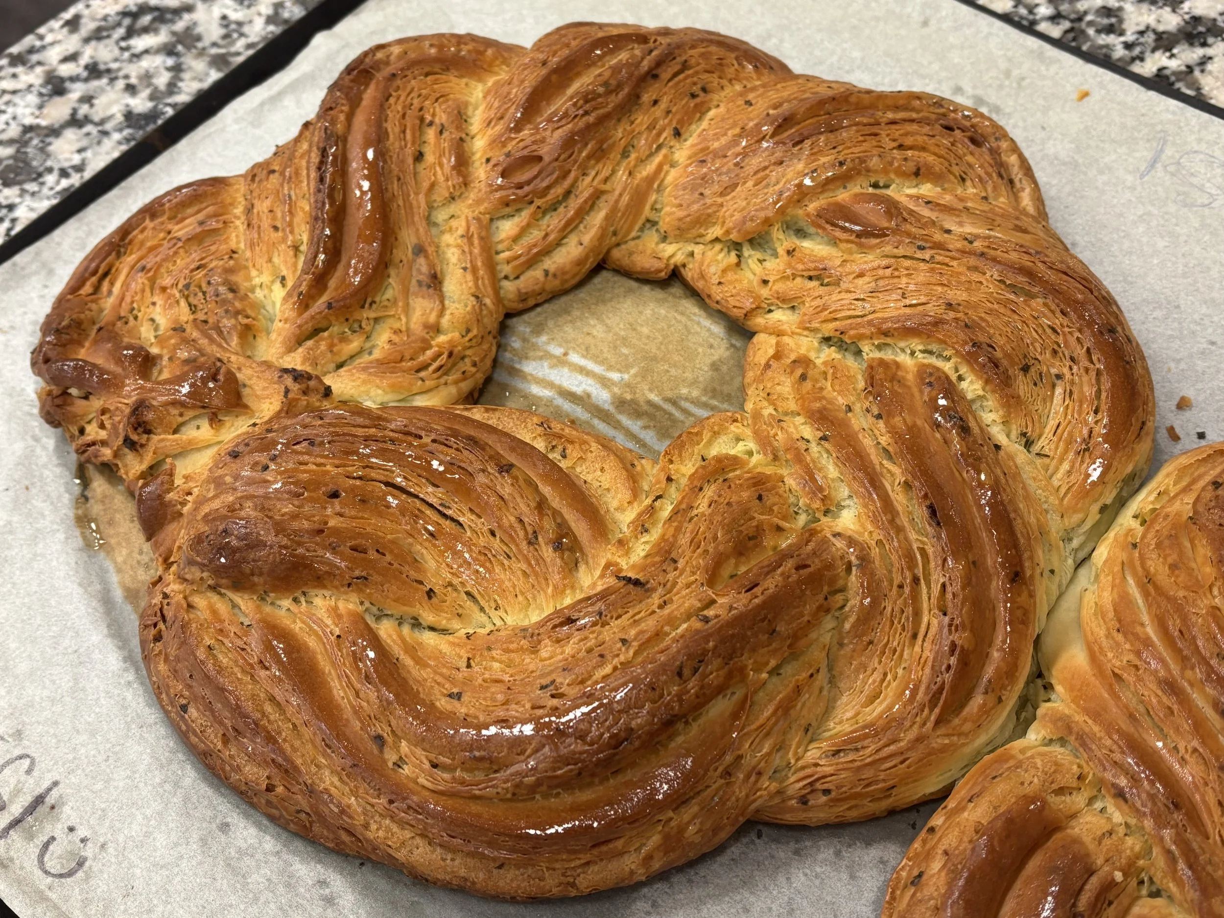 Parsley butter crown... heavenly