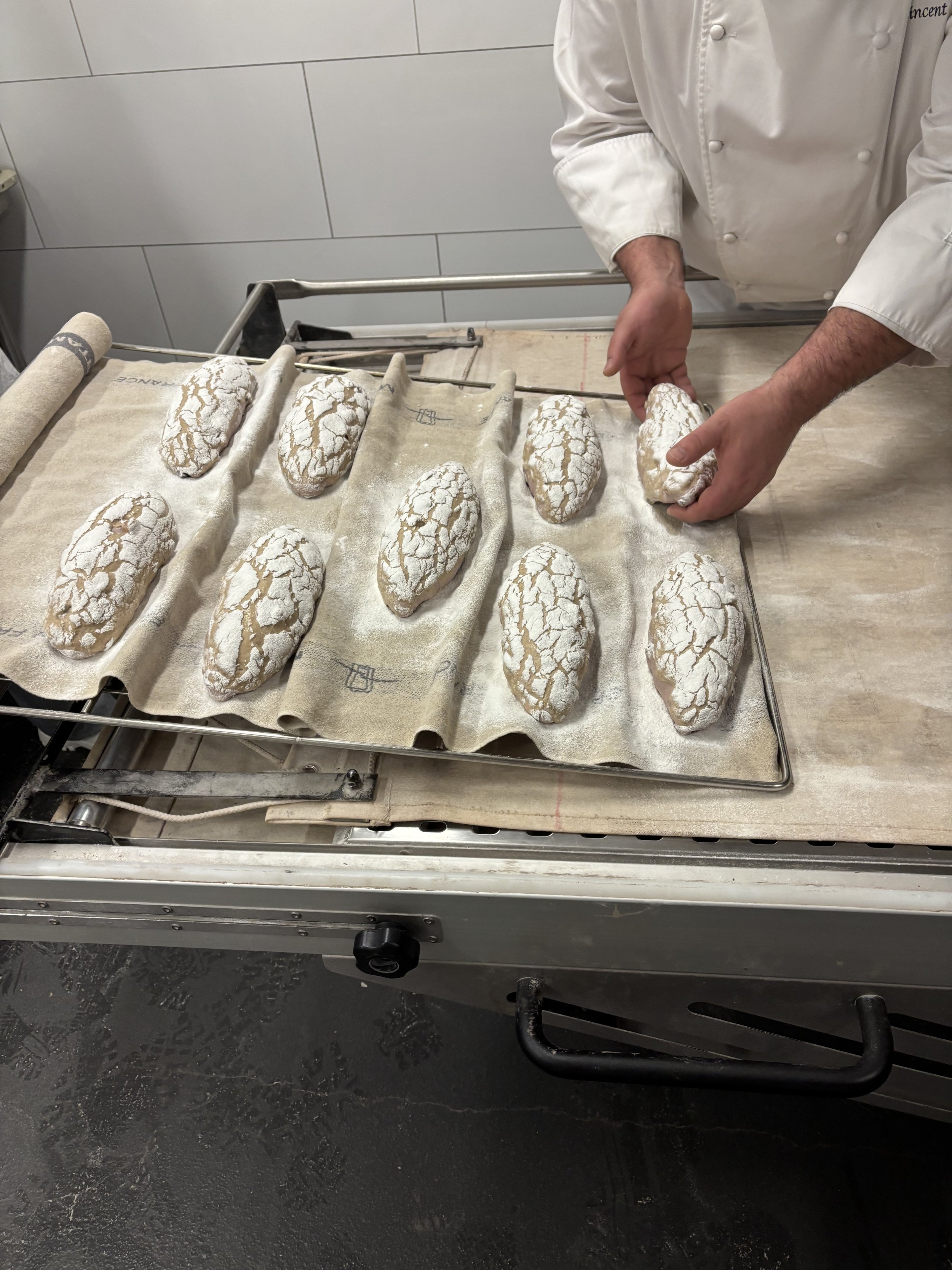 Chef hard at work trying to teach us things