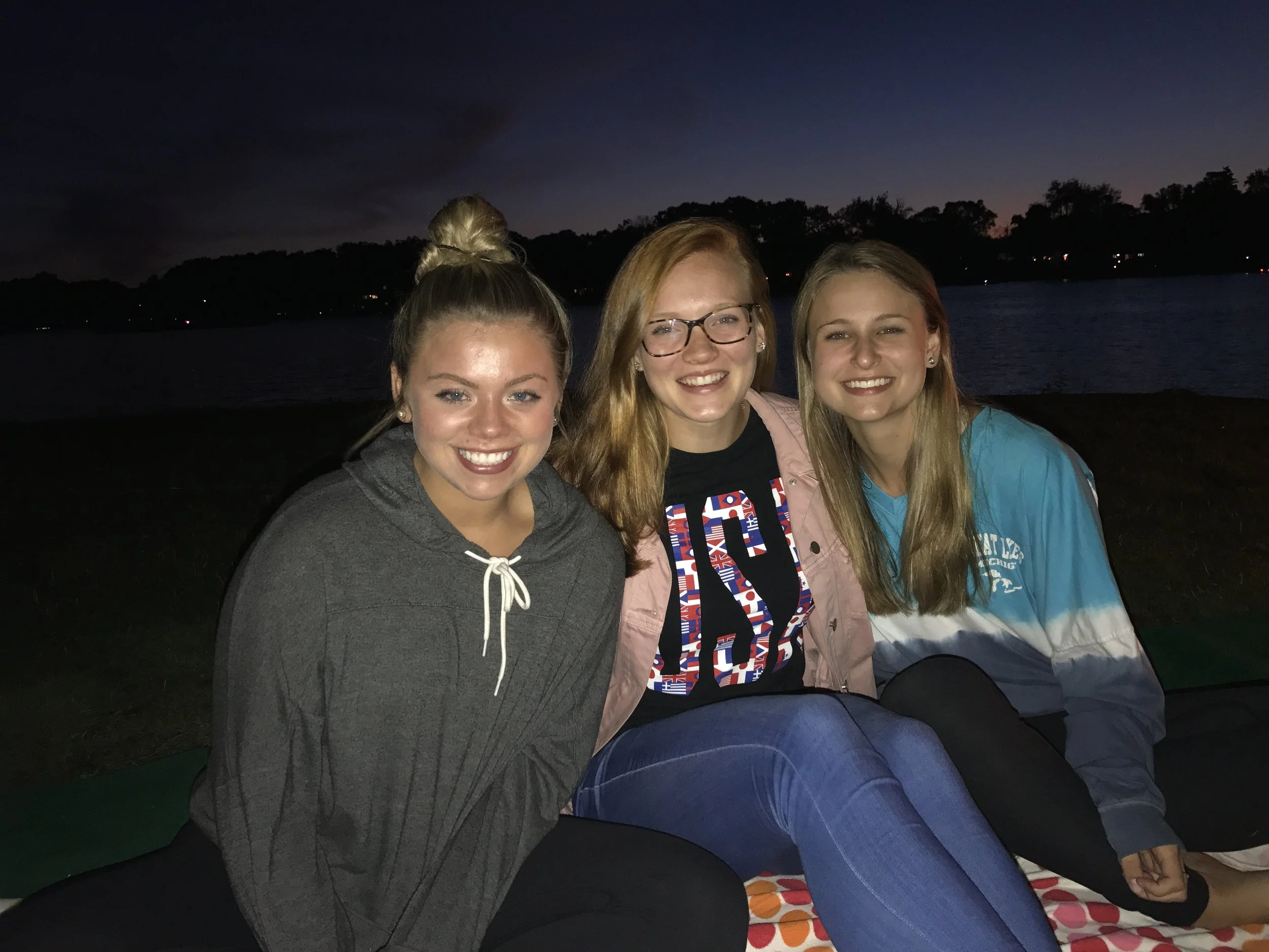 Michigan, 2016, with childhood best friends
