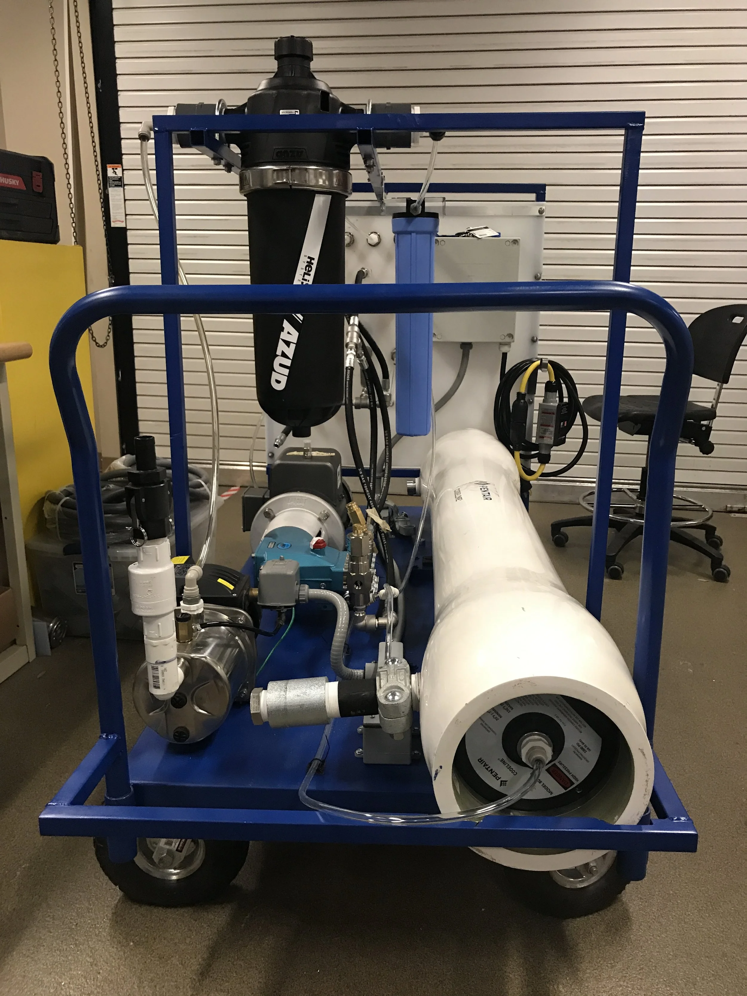 Senior Project for Undergrad - RO Salt Water Filter