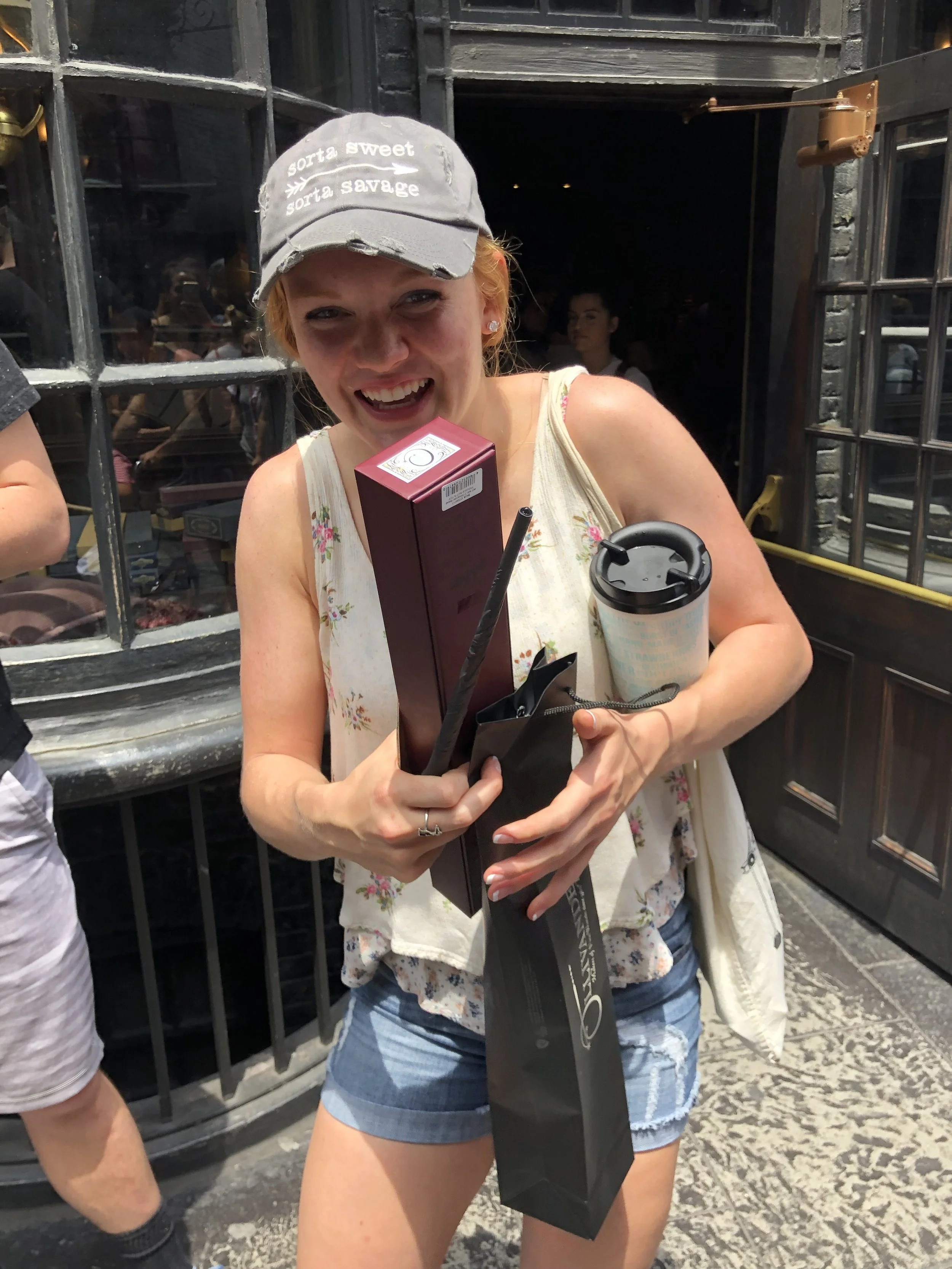 Bliss at Harry Potter World as my graduation celebration 