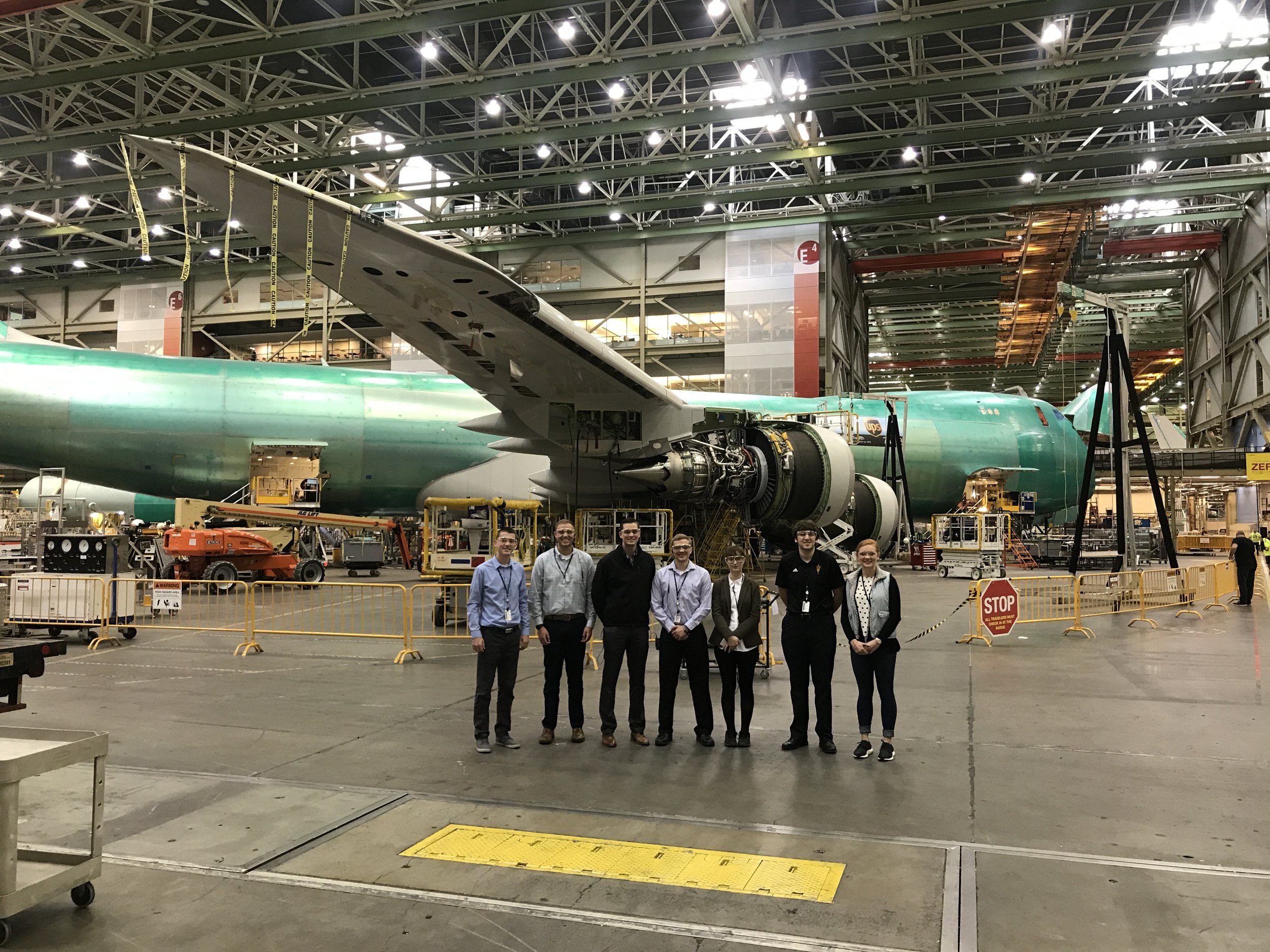 Boeing Internship, Everett WA 2019