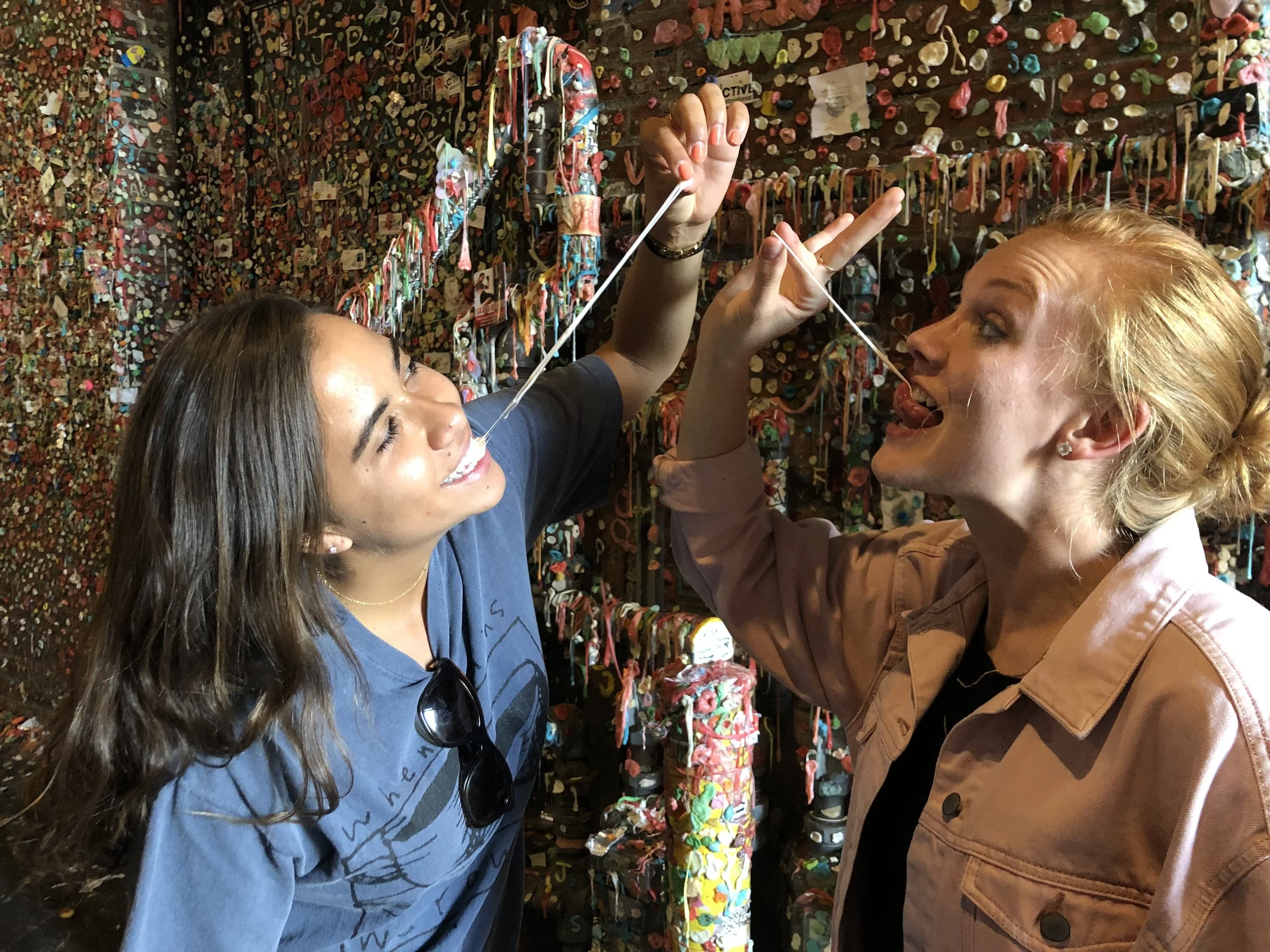 Gum Wall, Seattle, 2019