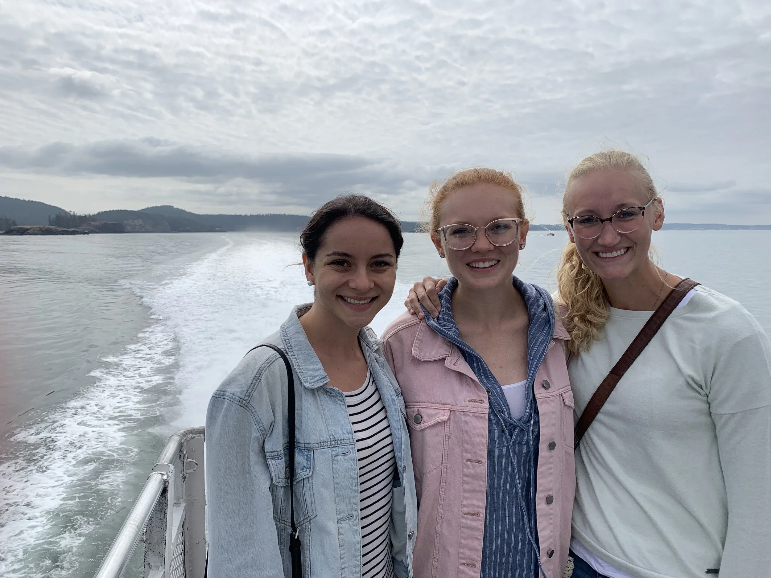 Teammates visit Seattle, 2019 💙💛