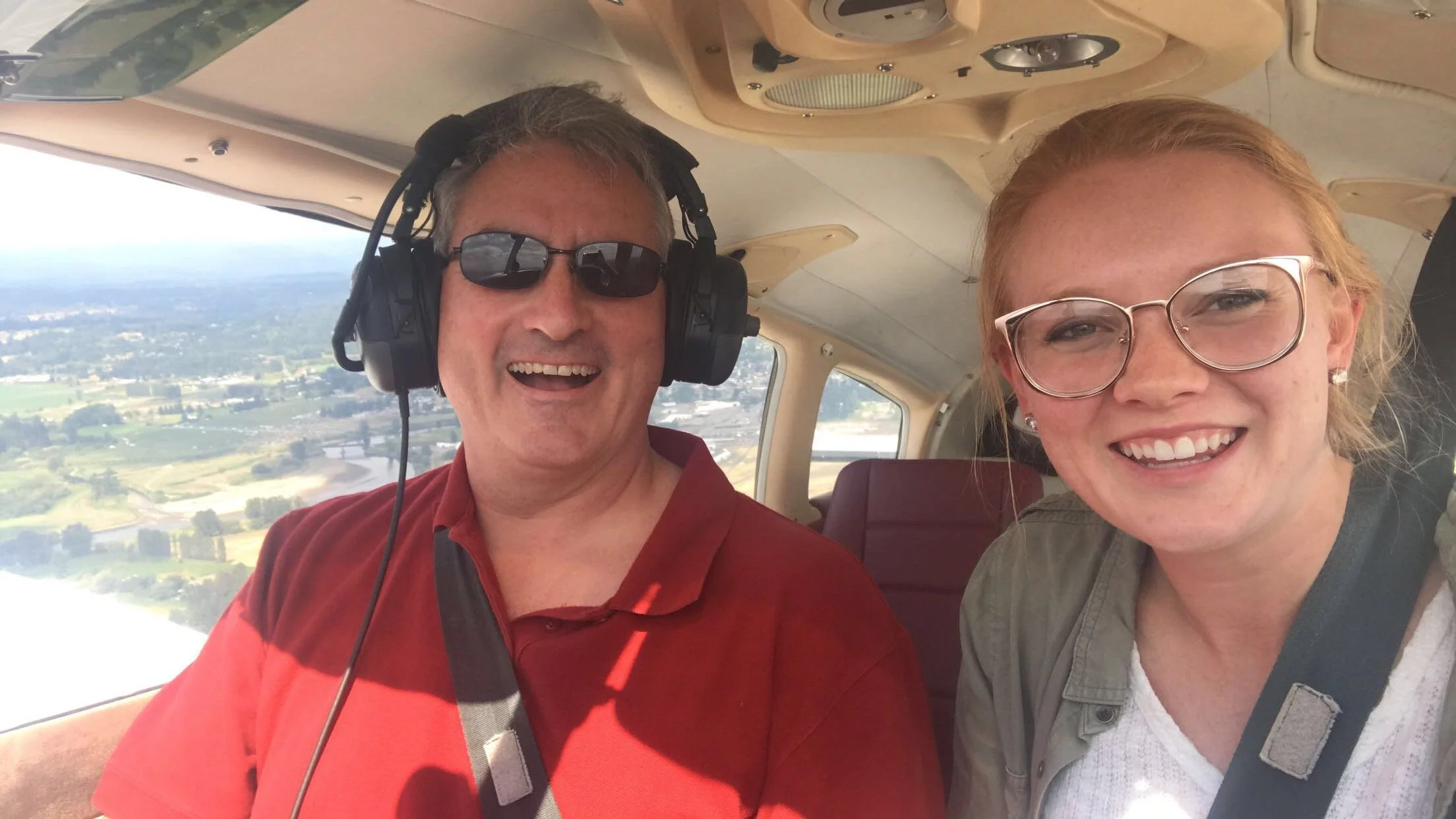 Flight #2 with the greatest pilot, Seattle 2019
